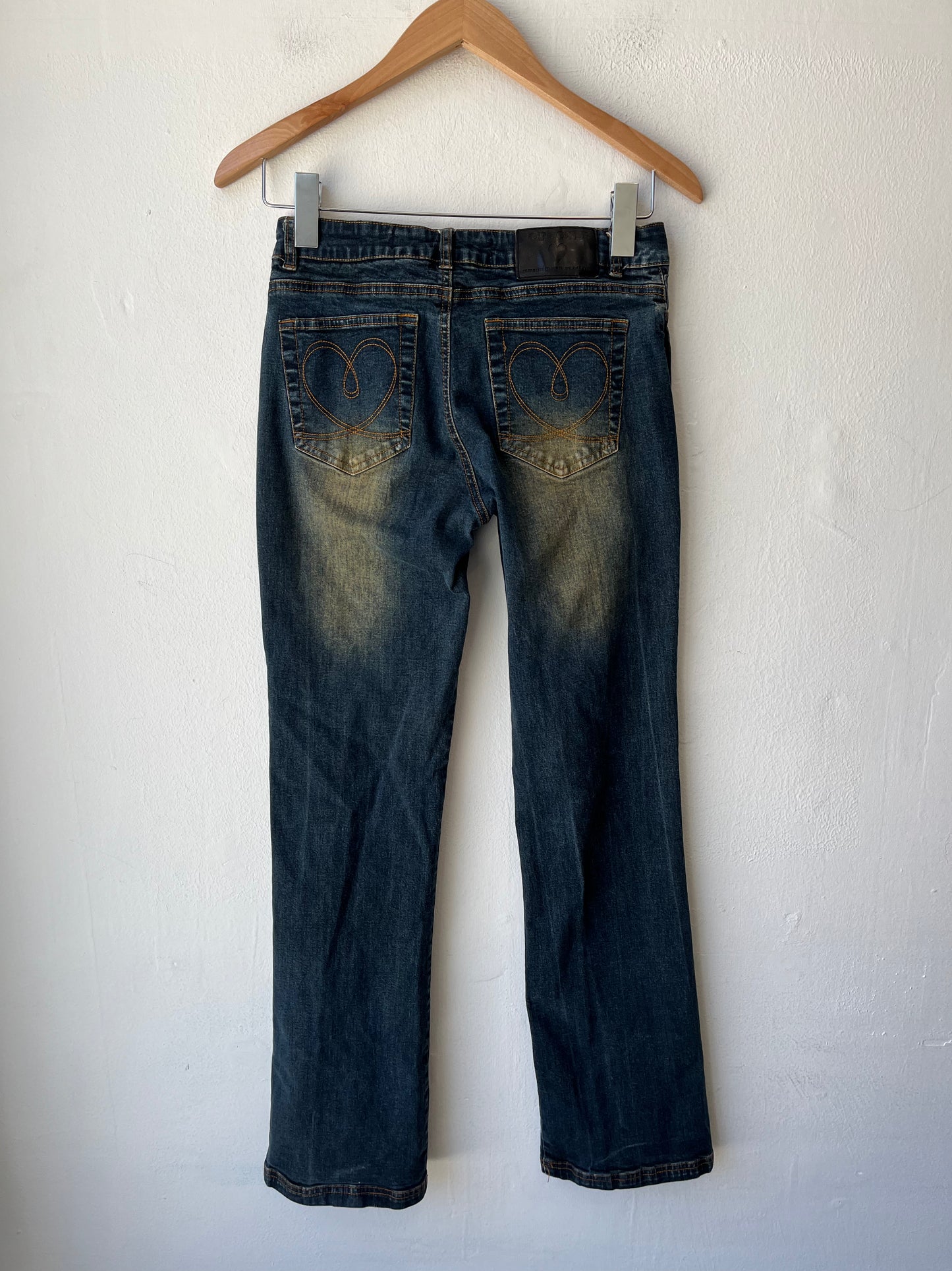 Y2K Studded Jeans 27"