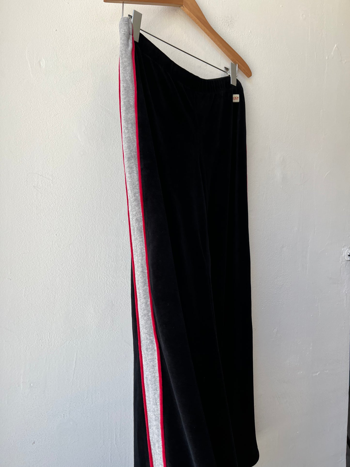 Y2K Velour DKNY Track Pants 32-40"