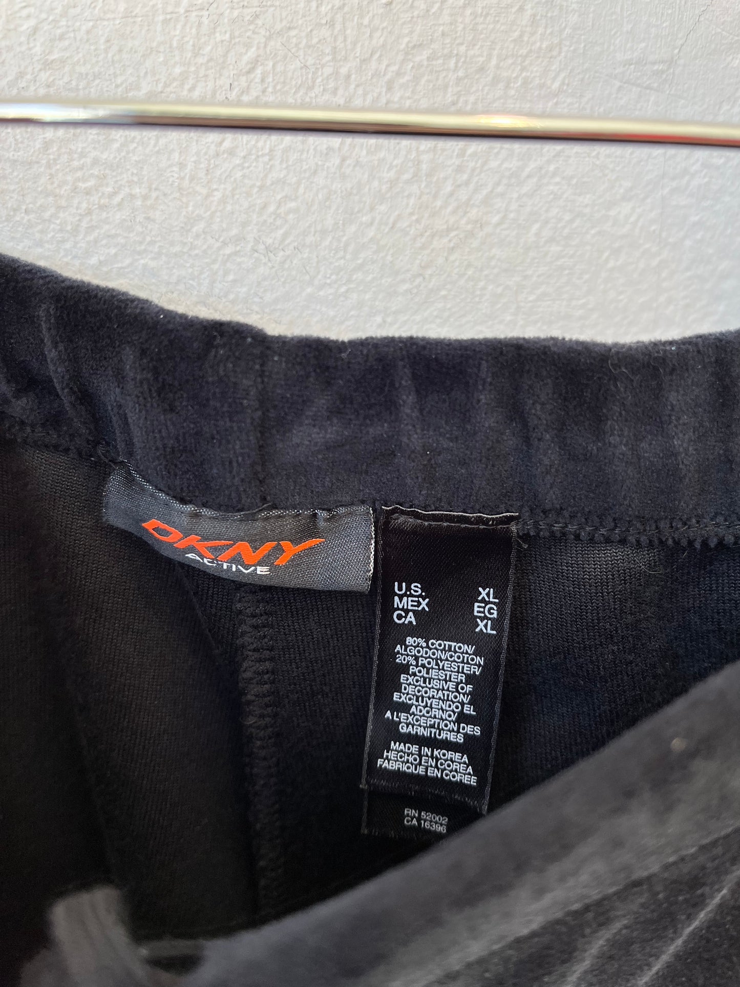 Y2K Velour DKNY Track Pants 32-40"
