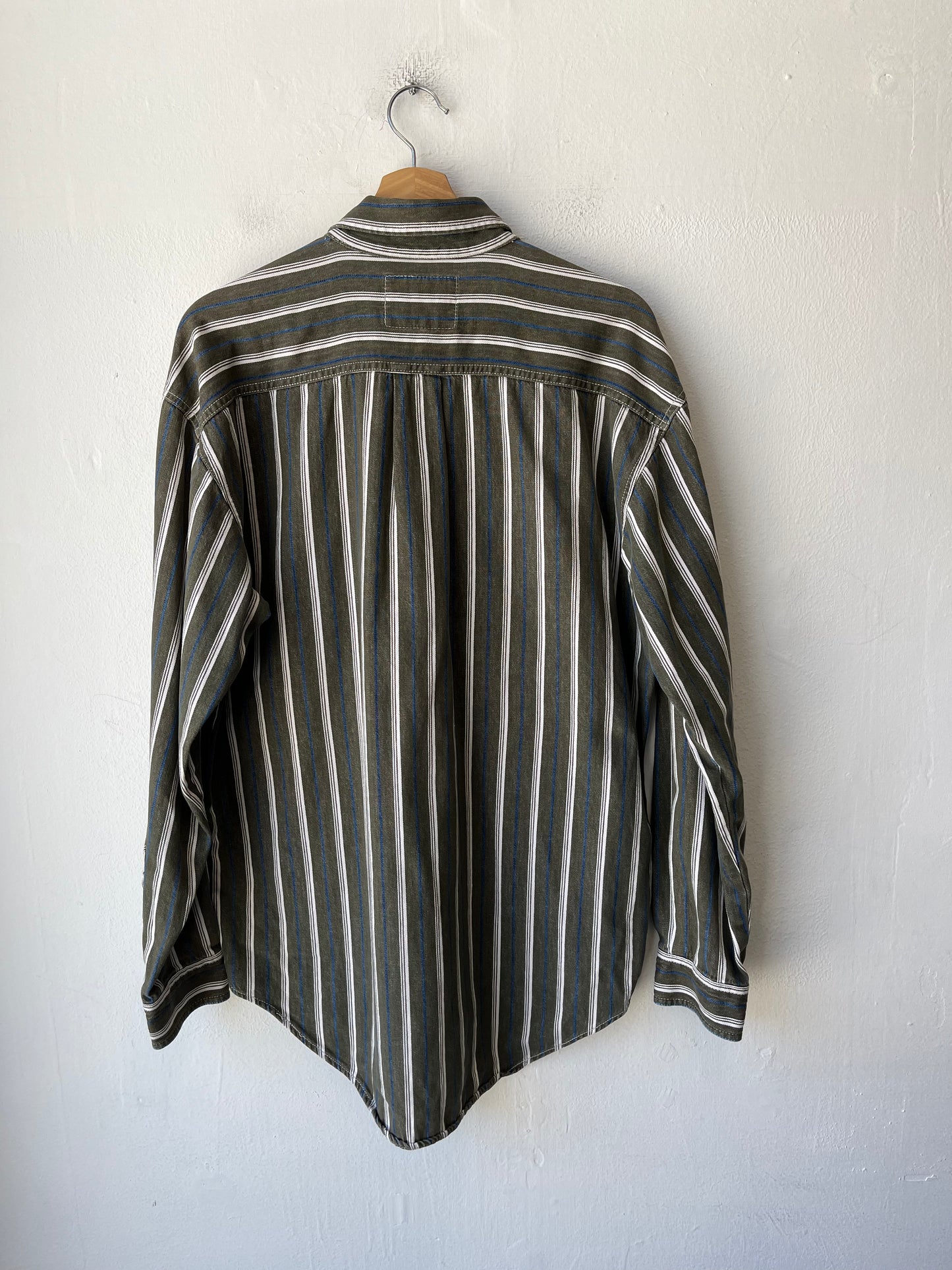 Y2K Levi's Striped Button Up Shirt