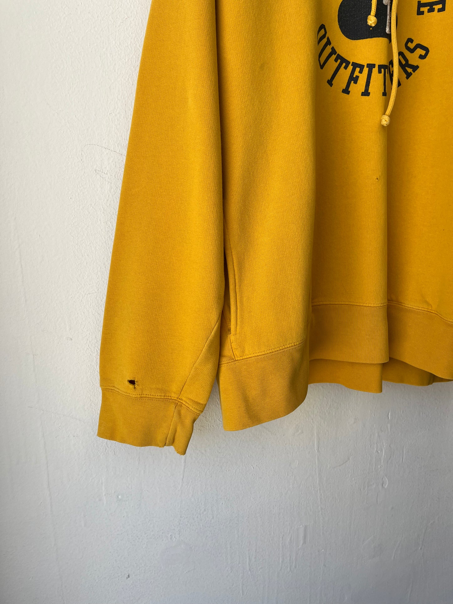 Y2K American Eagle Yellow Hoodie