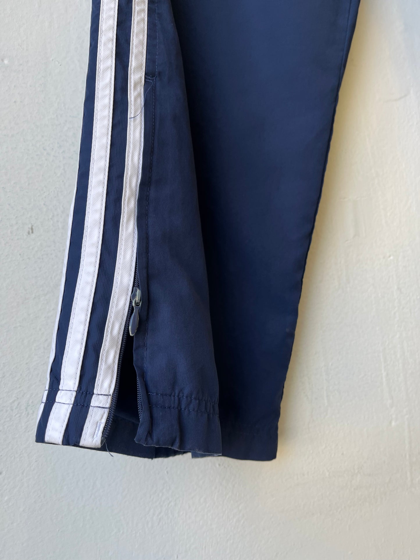 Y2K Adidas Navy Track Pants 28-38"