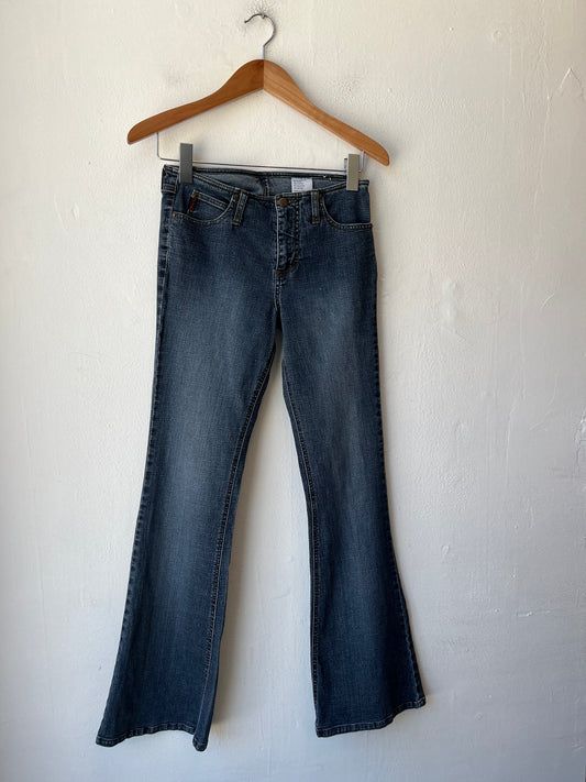 Y2K Mudd Flare Jeans 28"