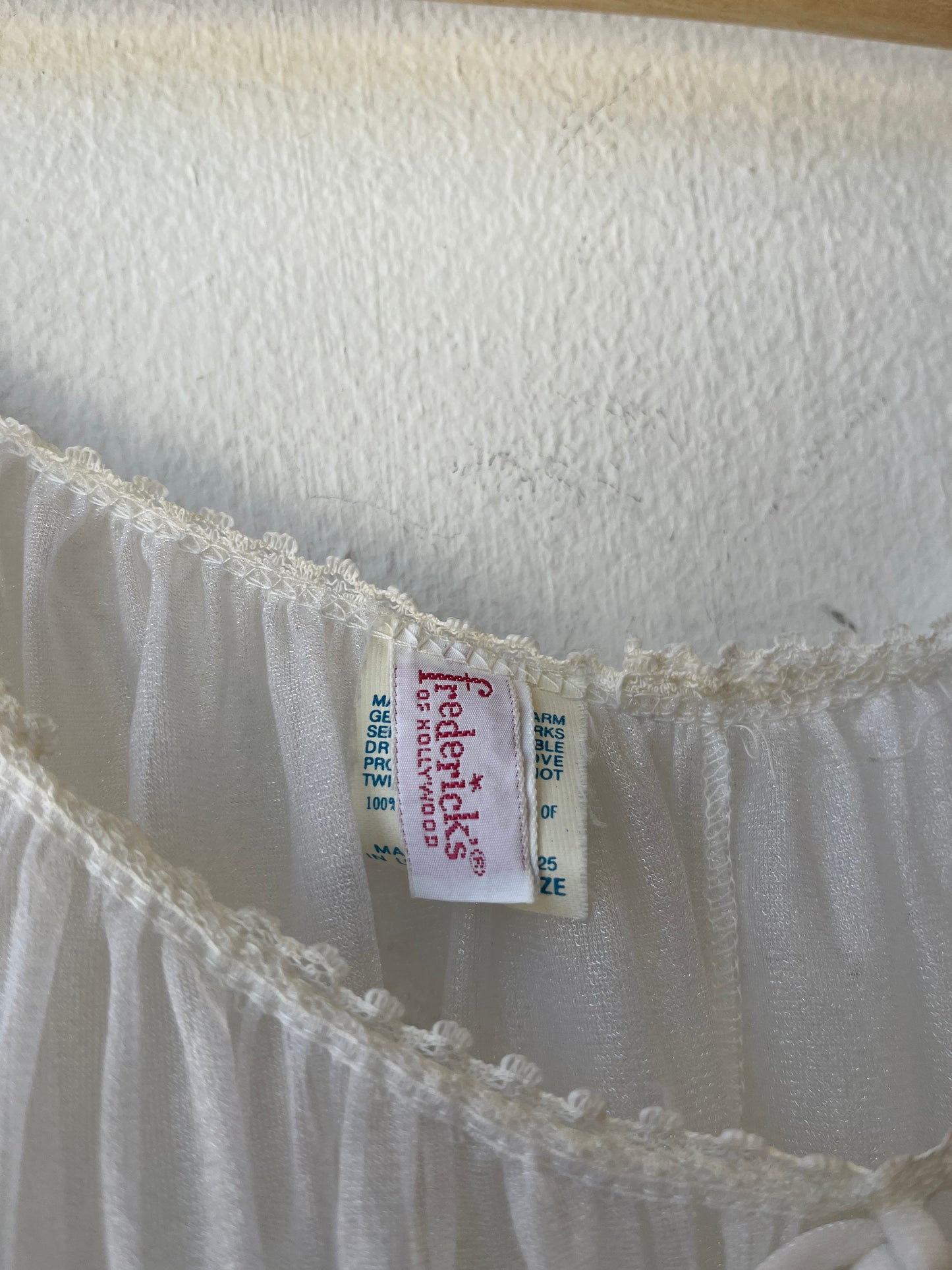 90's Frederick's Sheer Nightgown