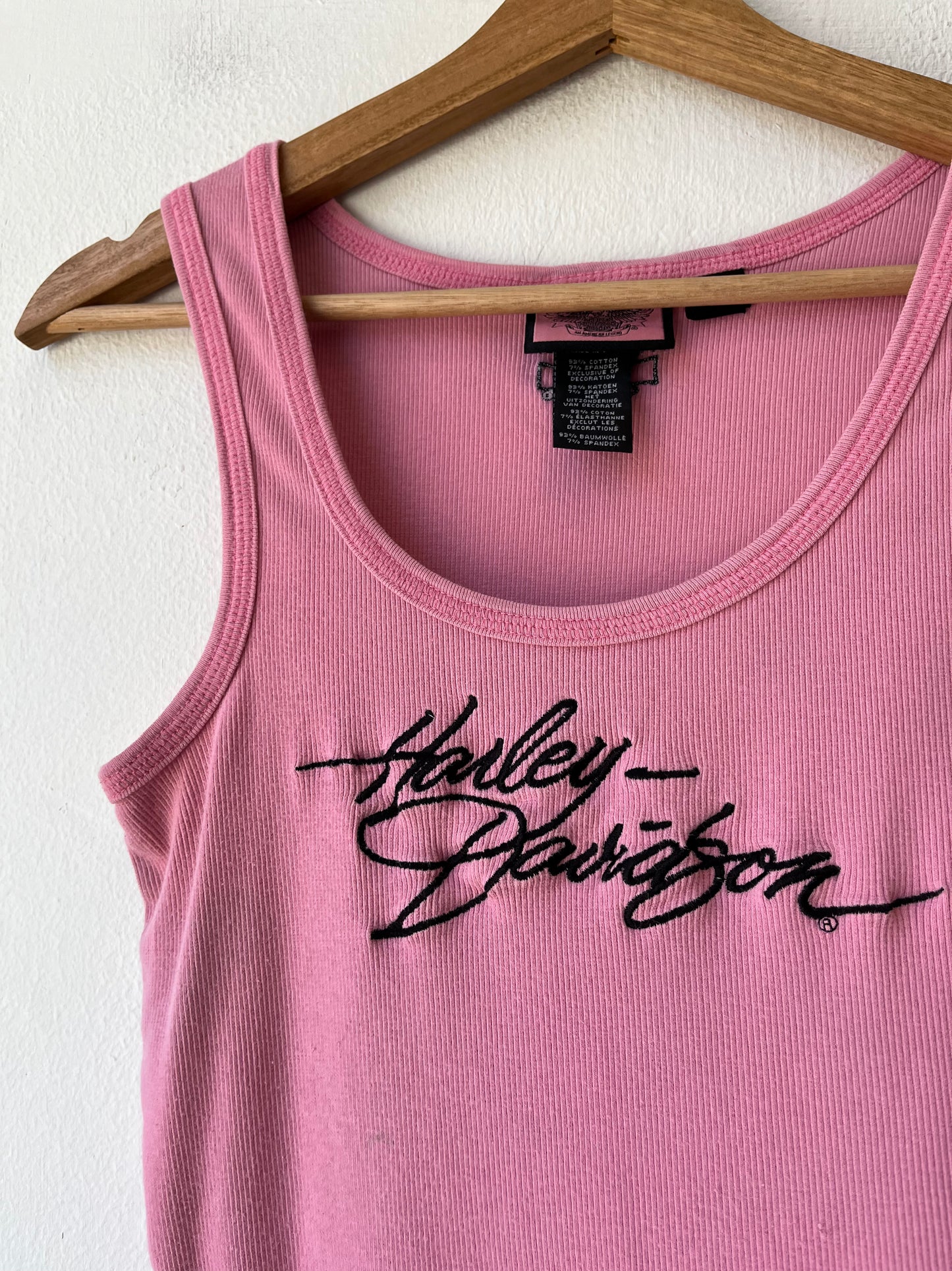 Y2K Harley Davidson Cropped Tank Top