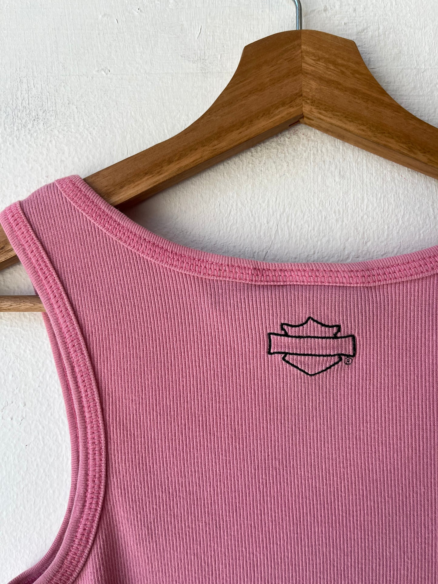 Y2K Harley Davidson Cropped Tank Top