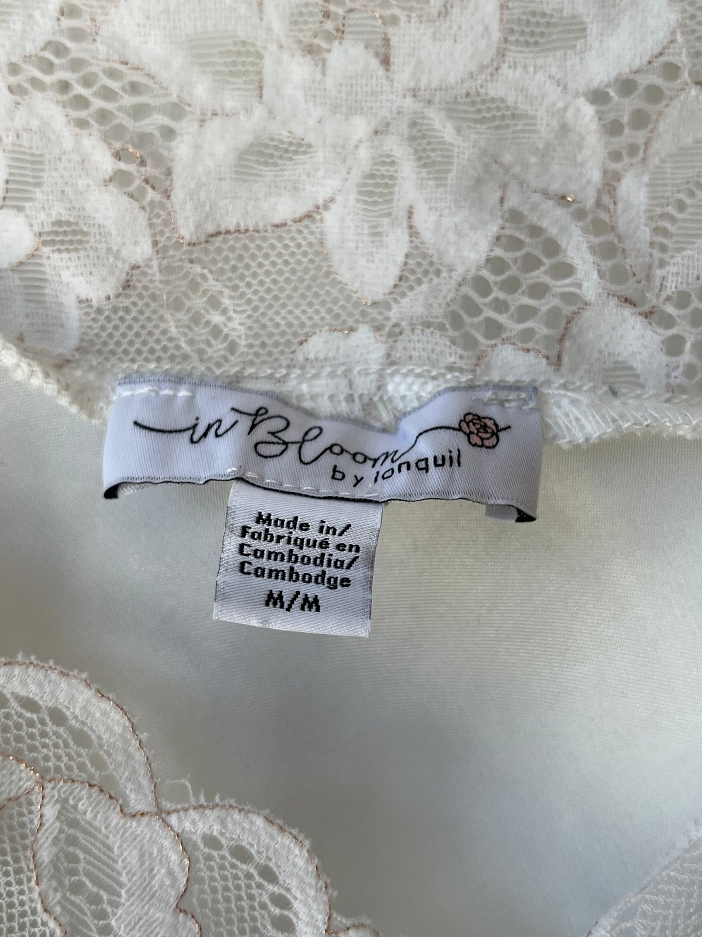 Y2K White Lace Camisole