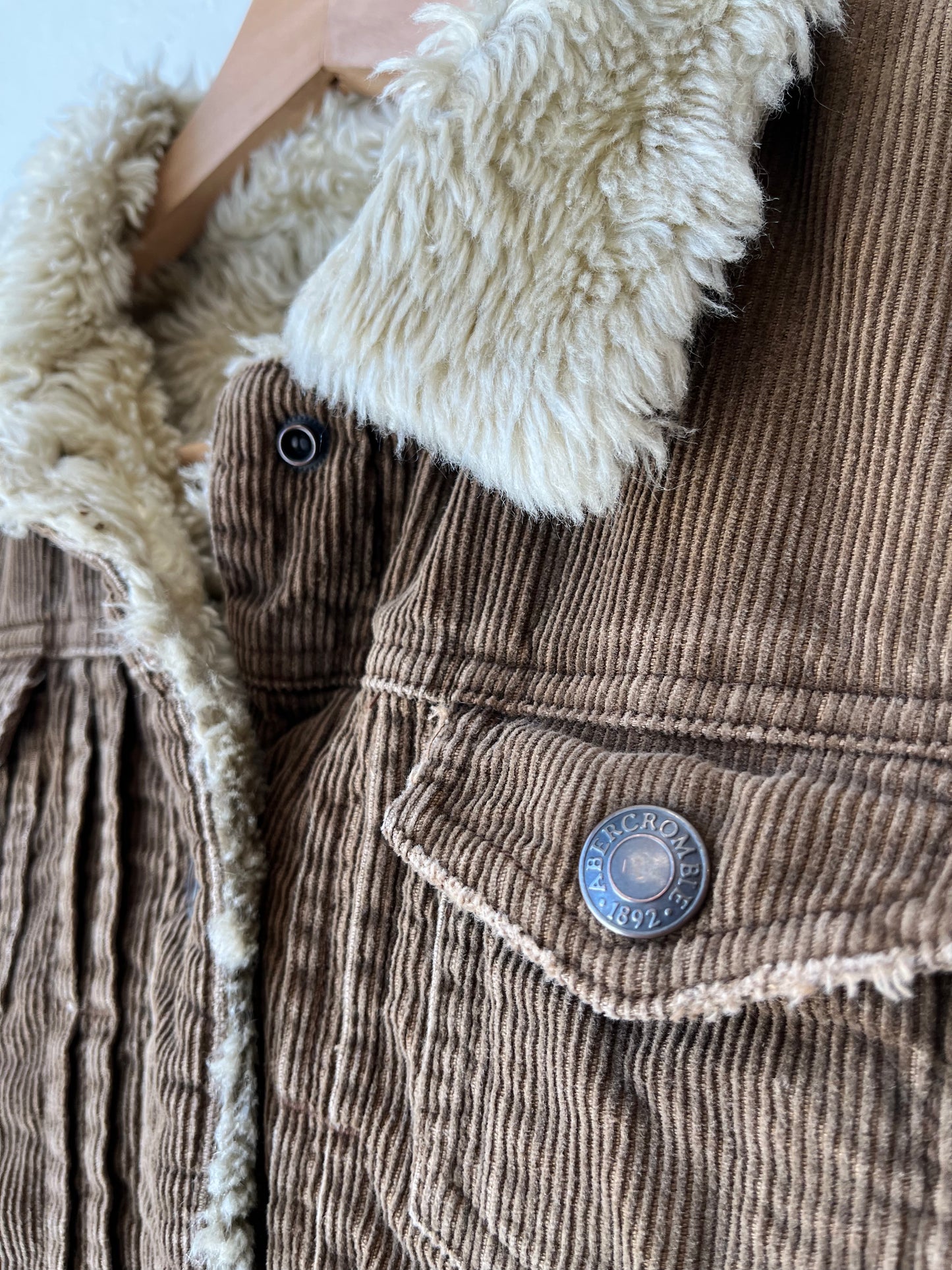 Y2K Abercrombie Corduroy Jacket