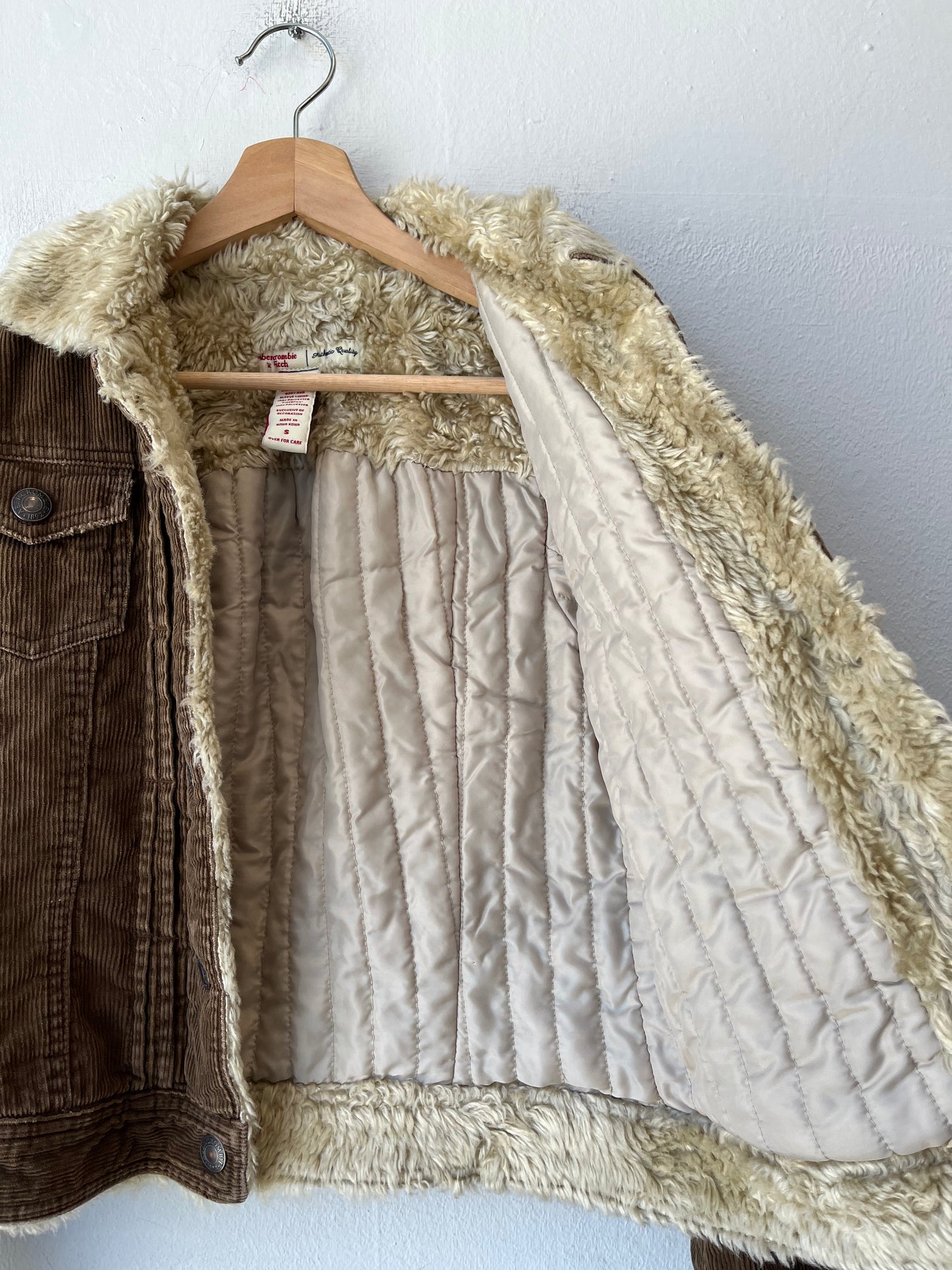 Y2K Abercrombie Corduroy Jacket
