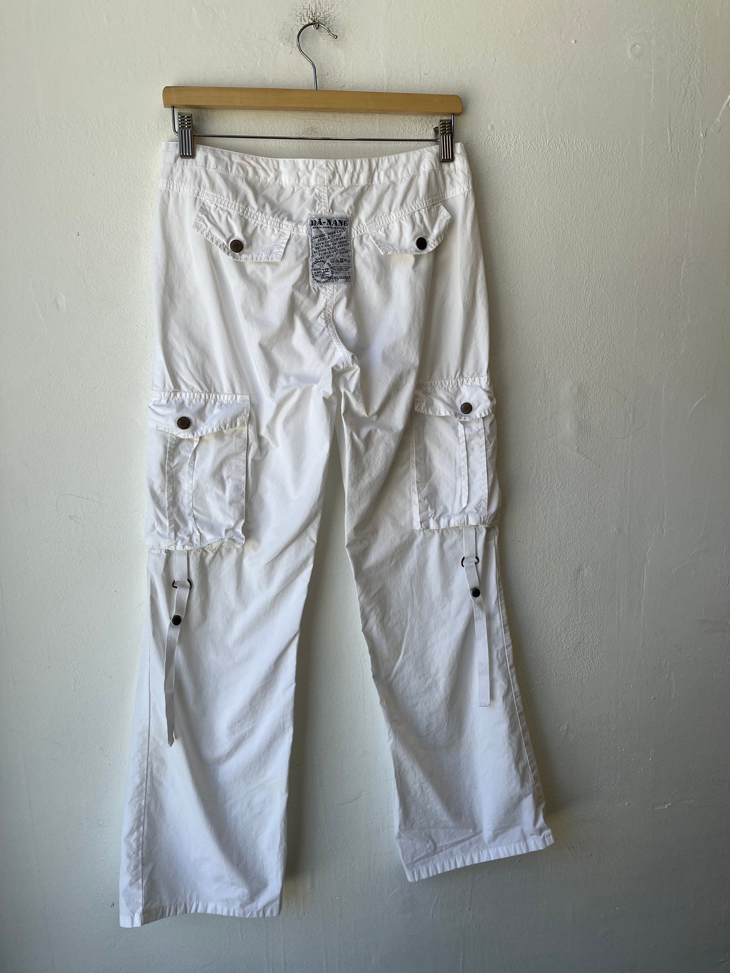 Y2K Da Nang Low Rise Cargo Pants 29"