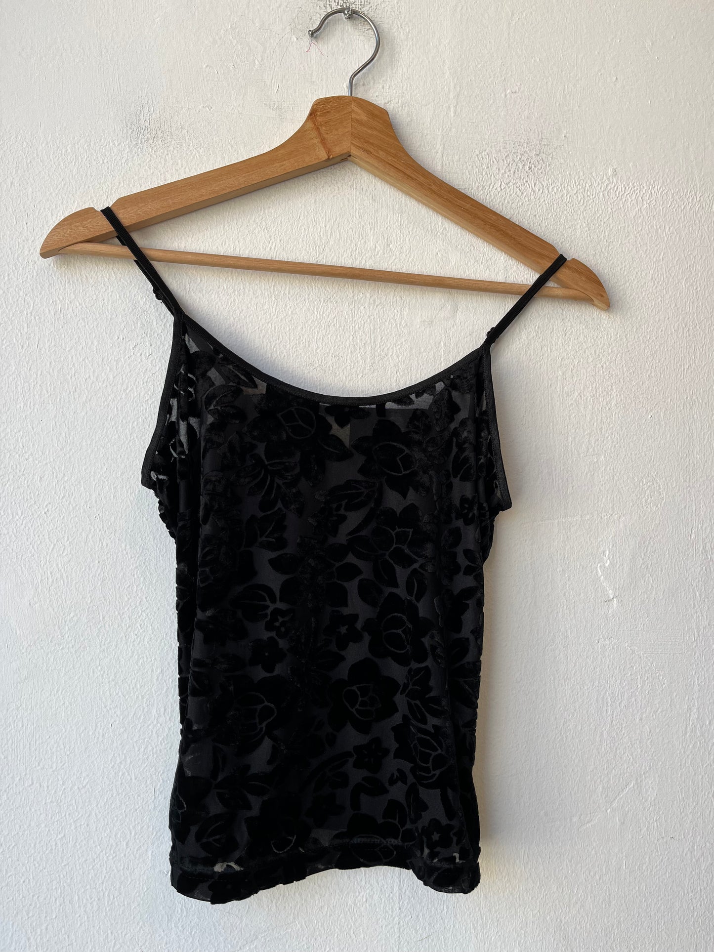 Y2K Floral Mesh Camisole
