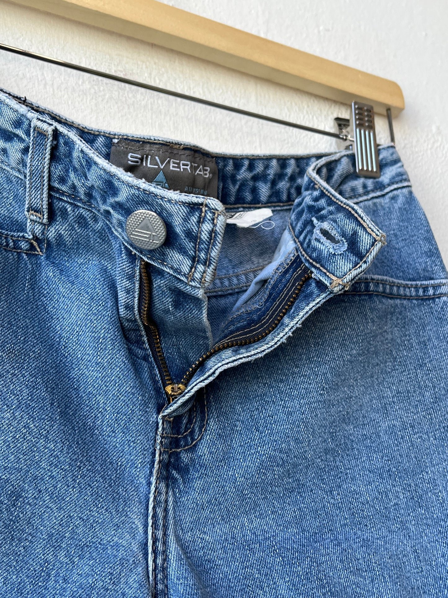 Y2K Levi's Silver Tab Mini Shorts 27"