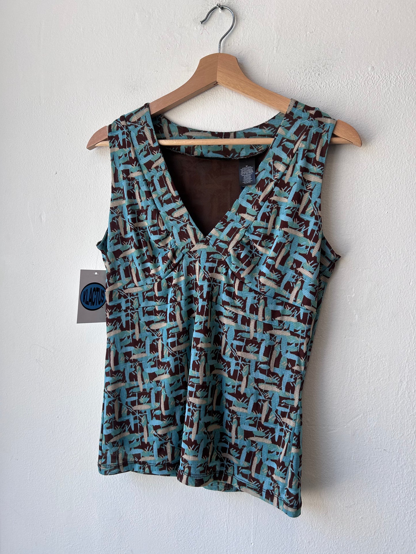 Y2K Patterned Top