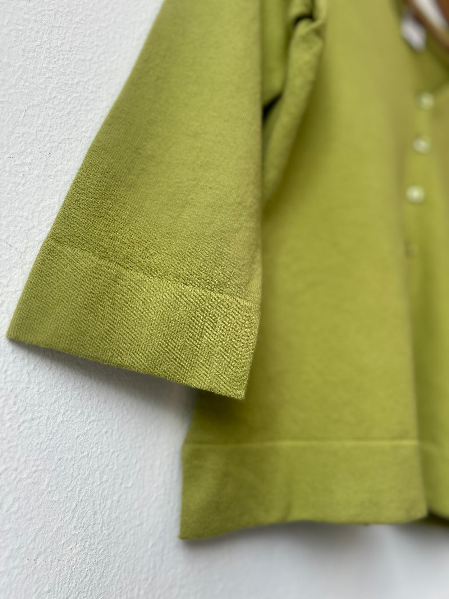 90's Green Cardigan