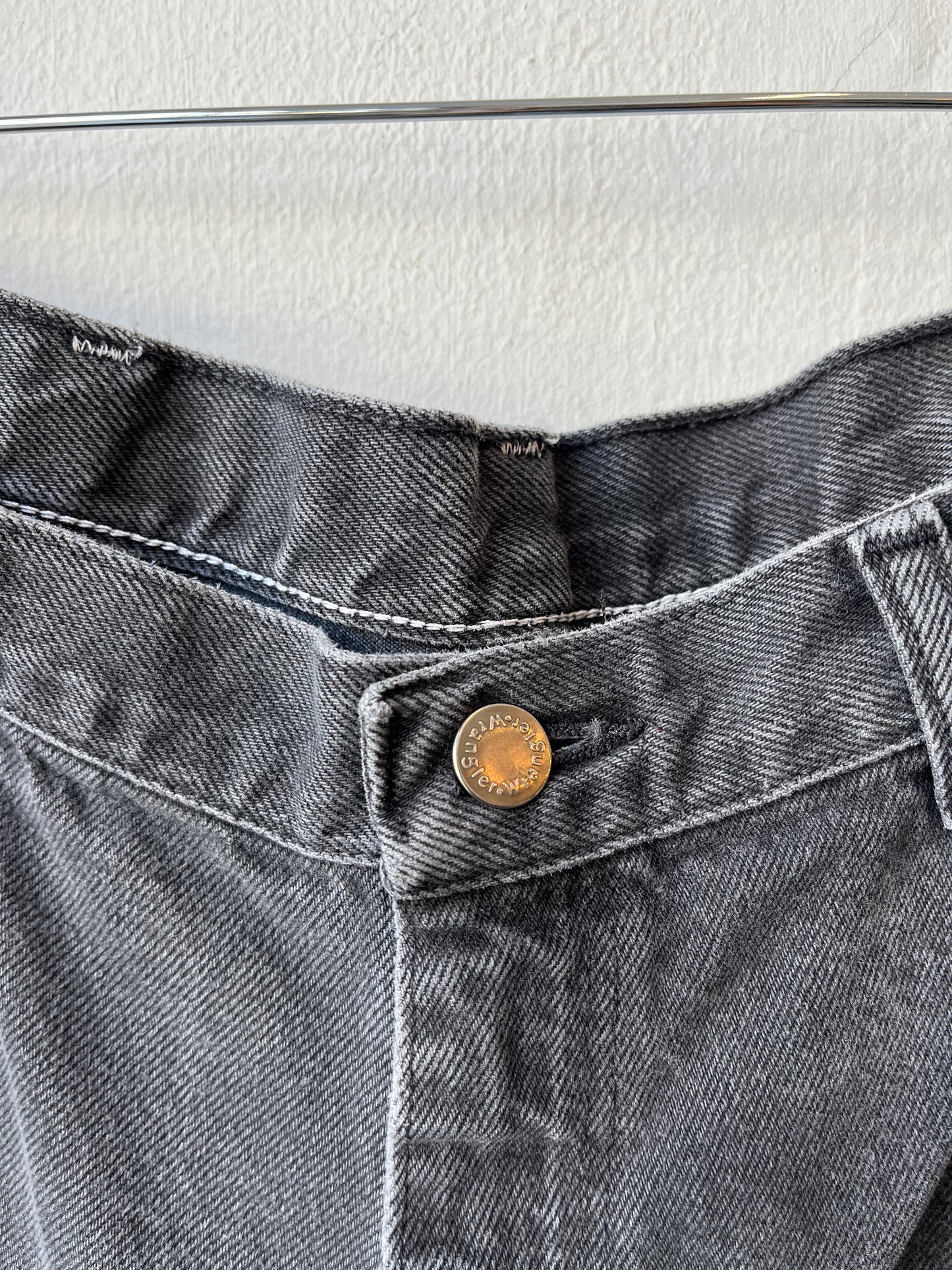 Y2K Black Wrangler Shorts 36"