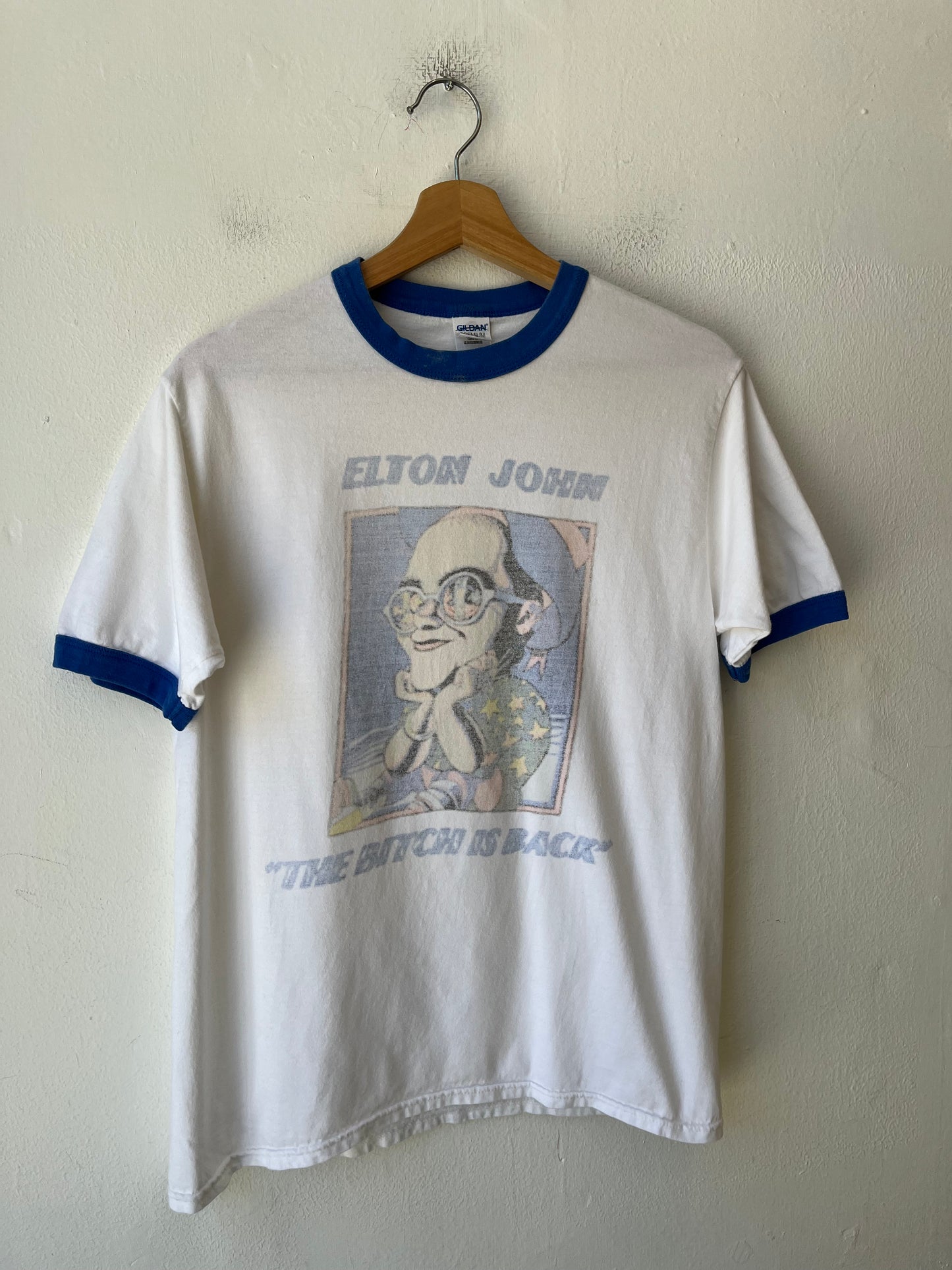 Y2K Elton John Ringer T-Shirt