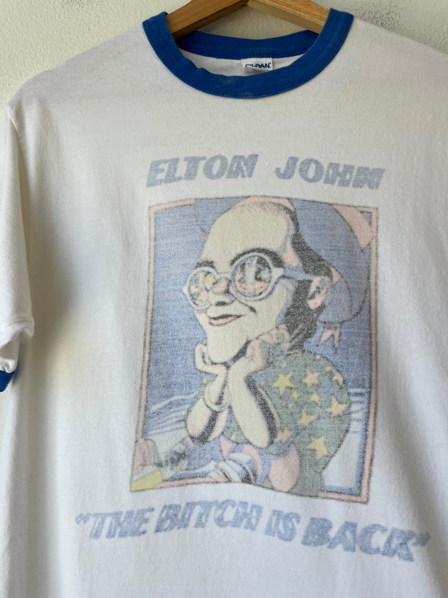 Y2K Elton John Ringer T-Shirt