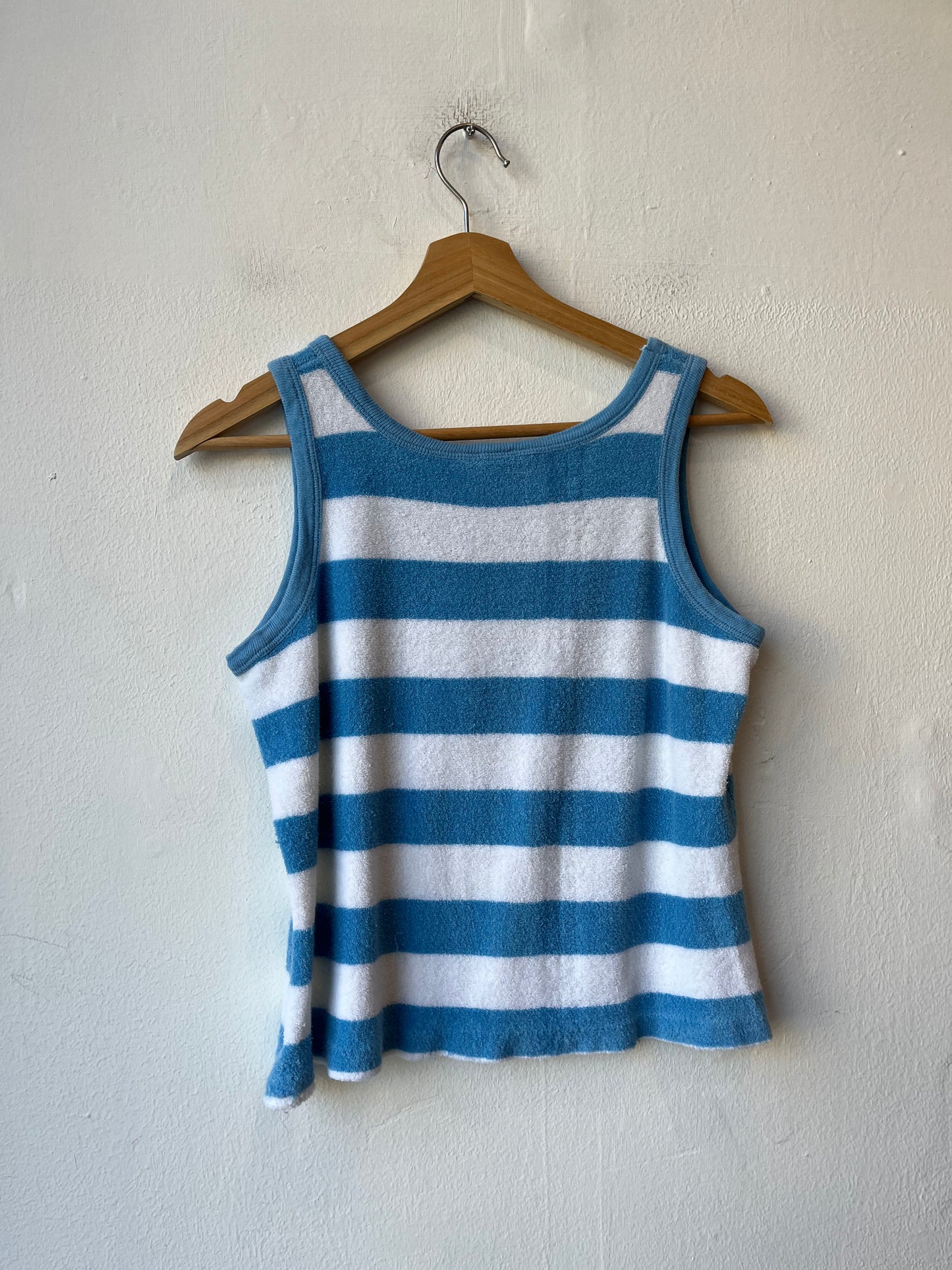 90's Striped Terry Tank Top