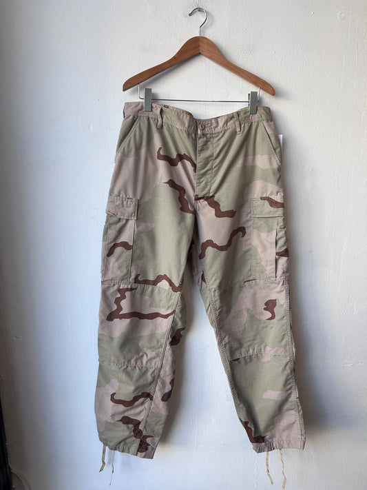 Y2K Desert Camo BDU Pants 30-36"