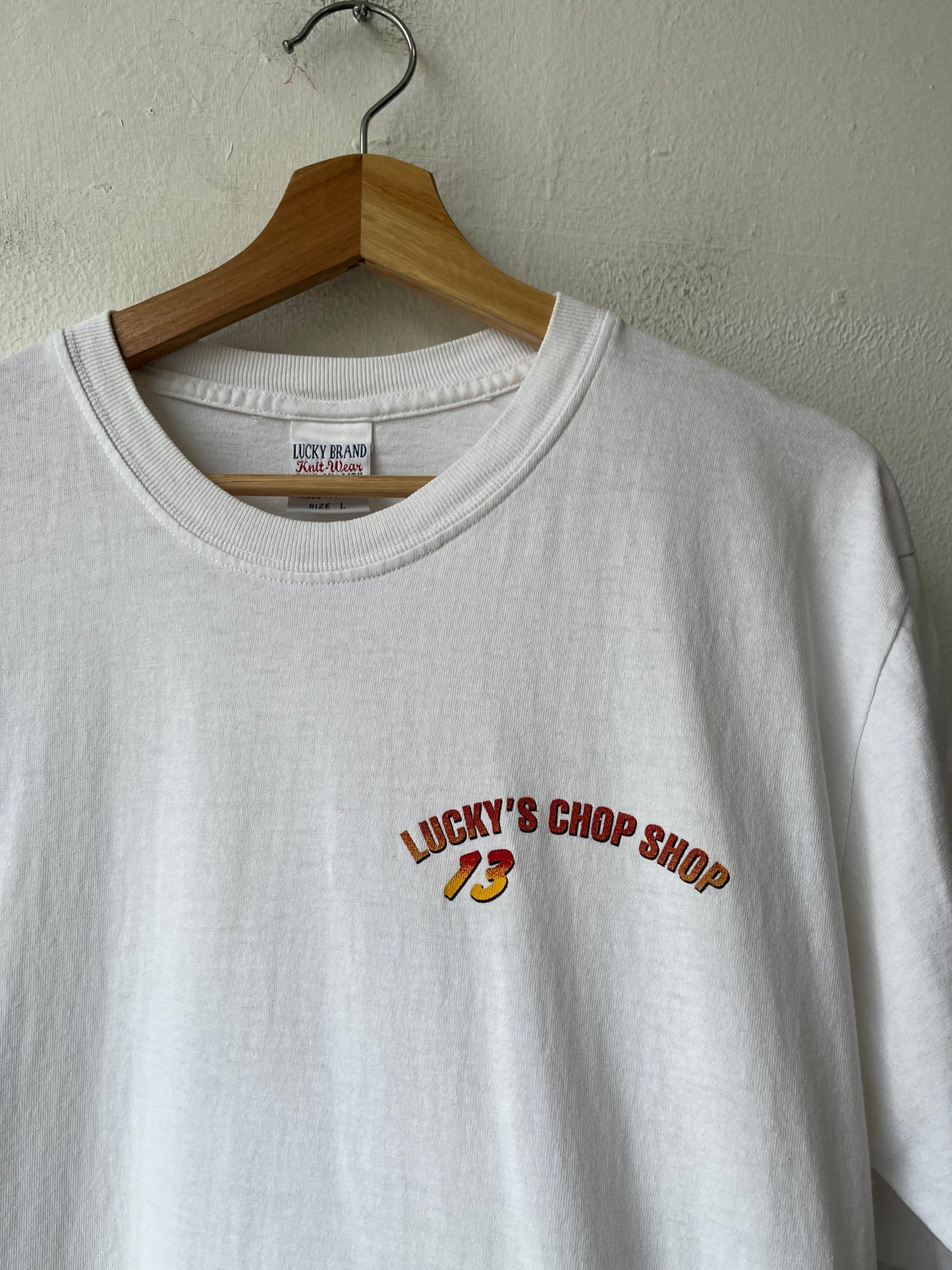 Y2K Lucky's Chop Shop T-Shirt