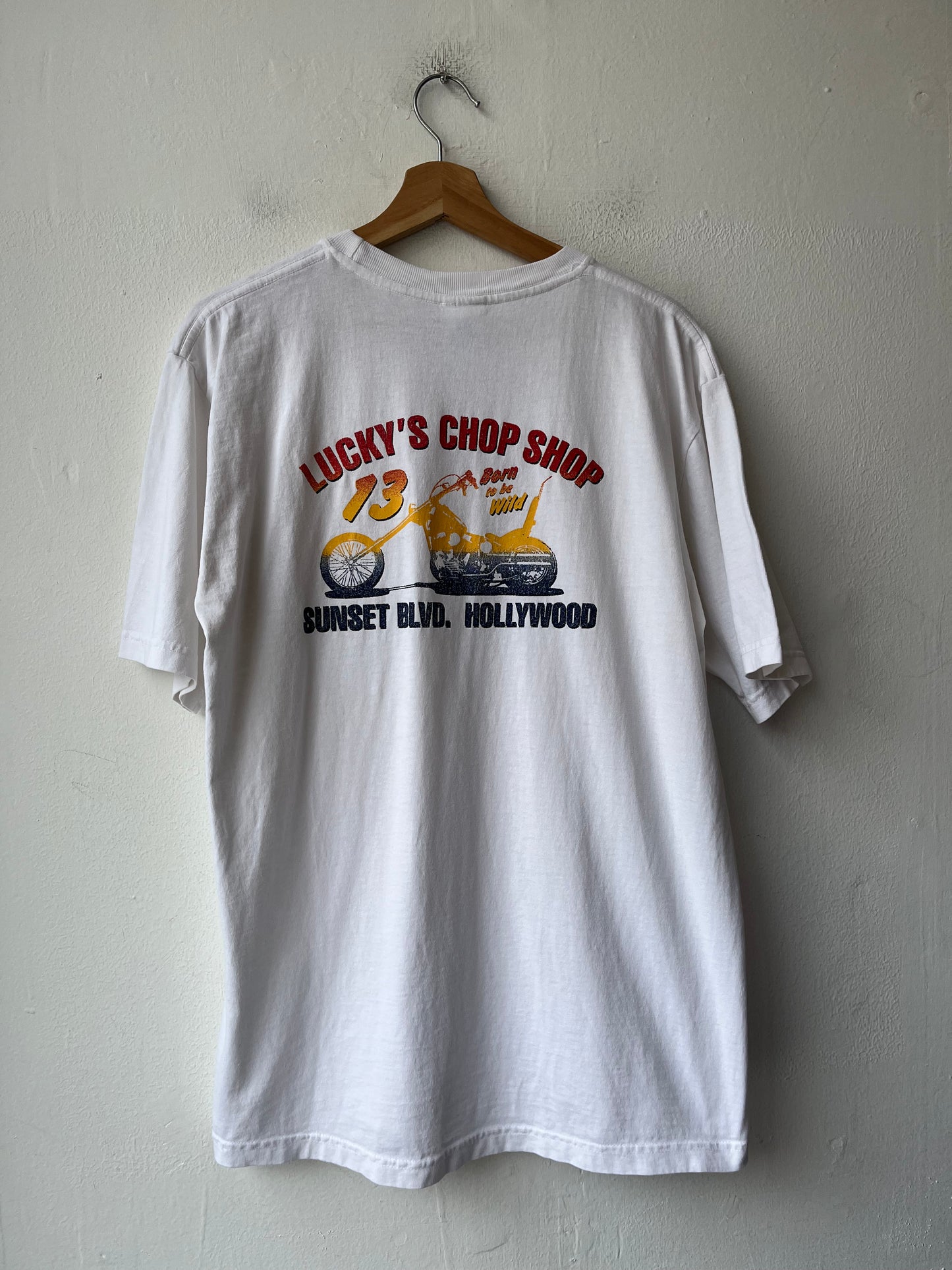 Y2K Lucky's Chop Shop T-Shirt