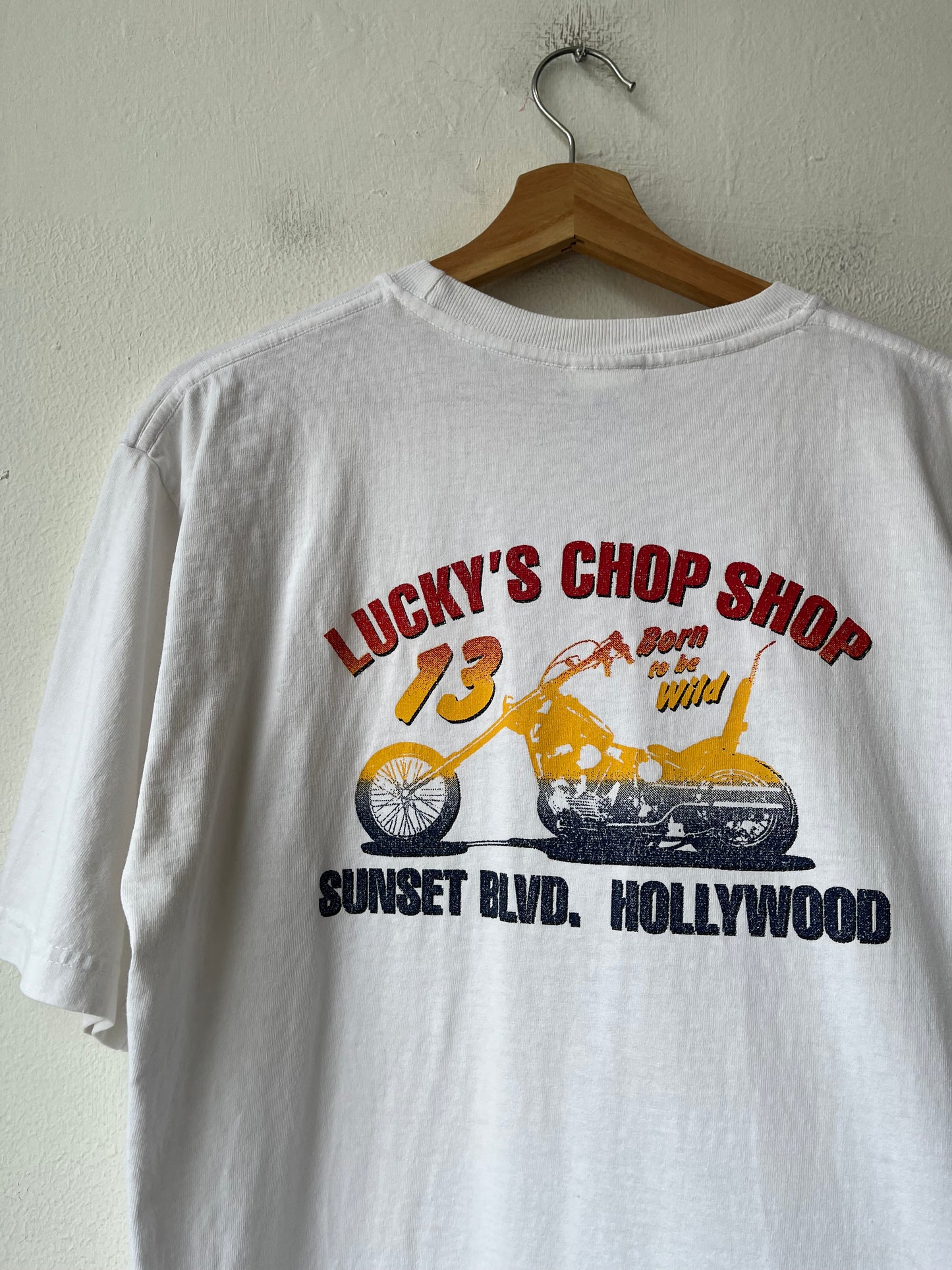 Y2K Lucky's Chop Shop T-Shirt