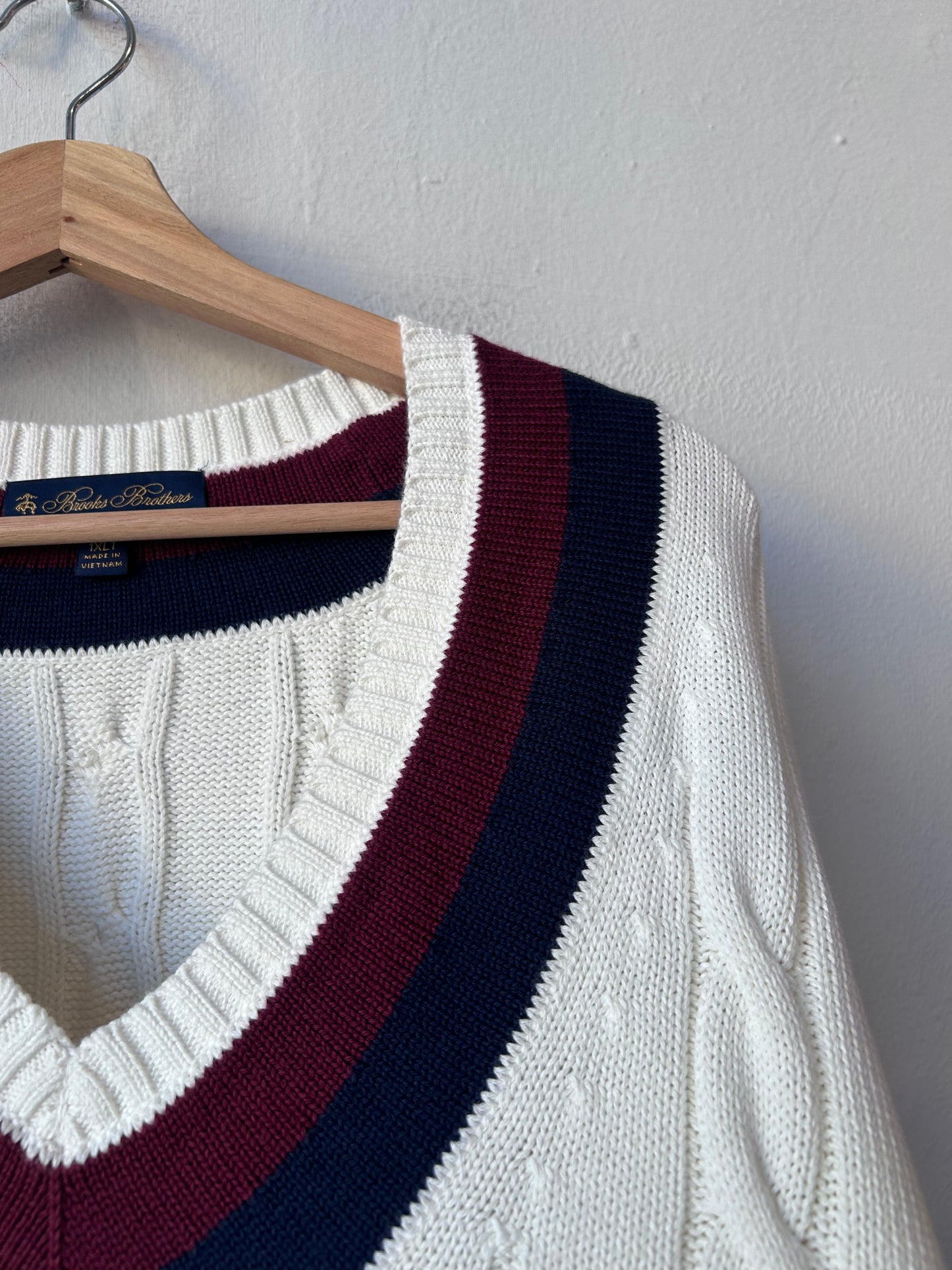 90's Brooks Brothers Cable Knit Sweater