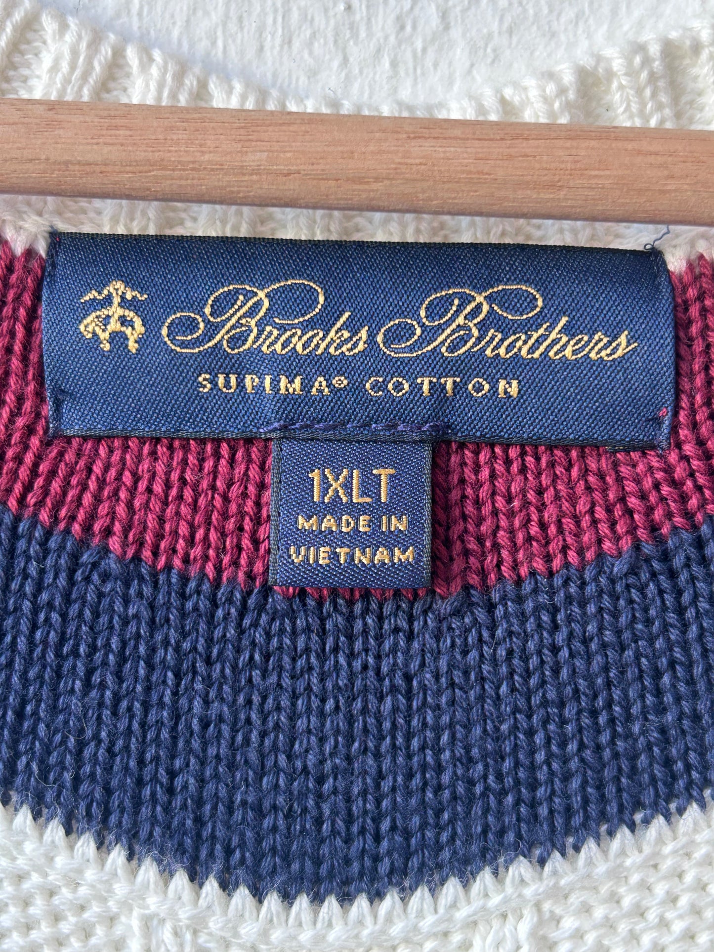 90's Brooks Brothers Cable Knit Sweater