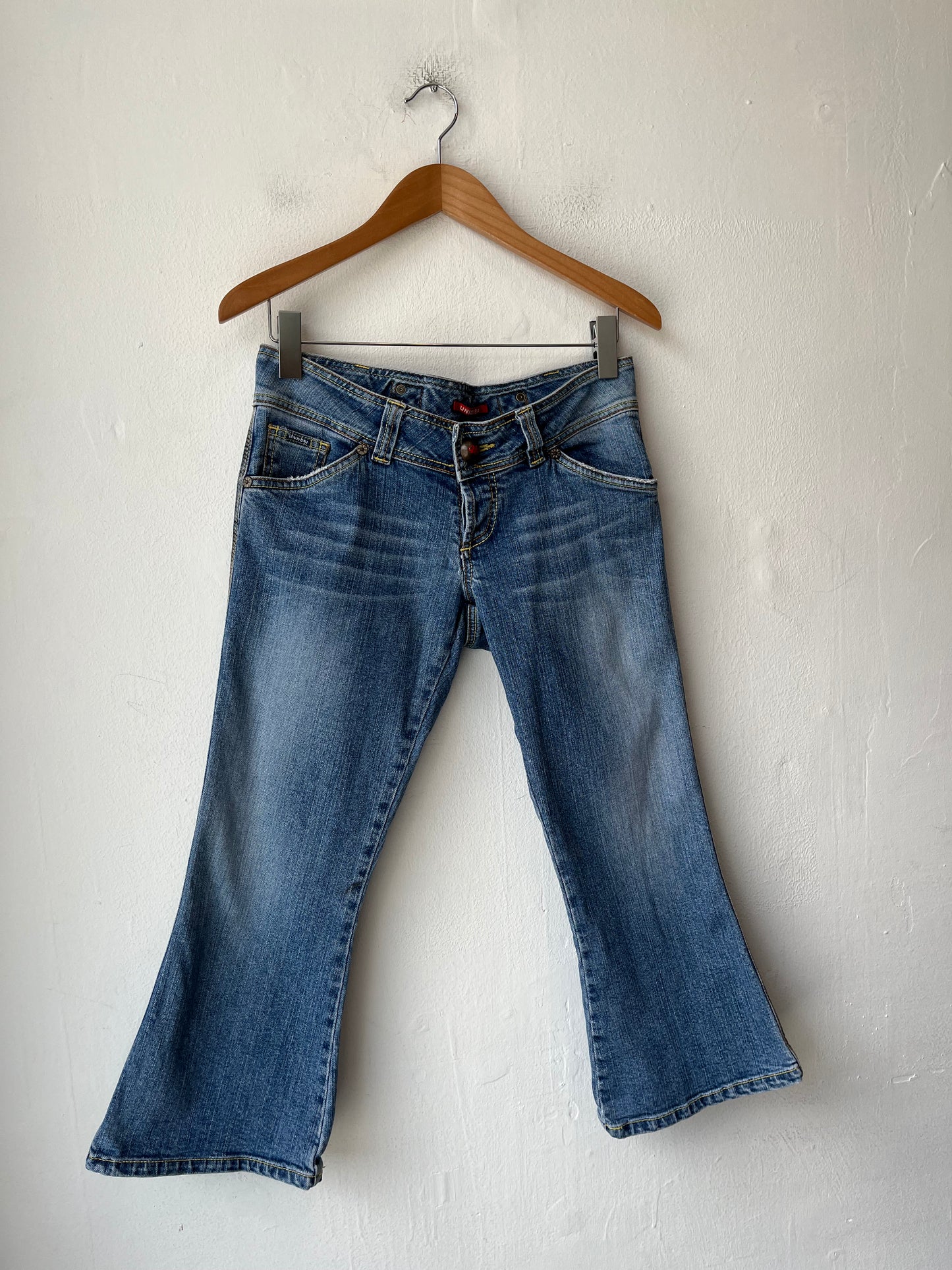 Y2K Denim Capri Pants 31"