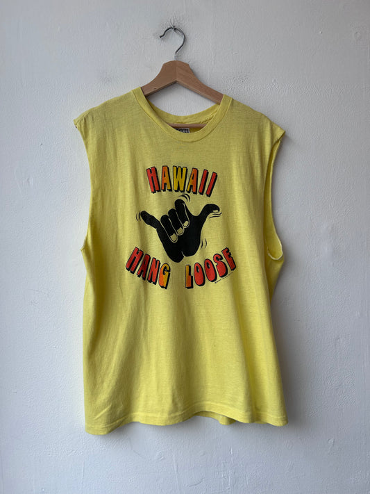 80's Hang Loose Hawaii Cutoff T-Shirt