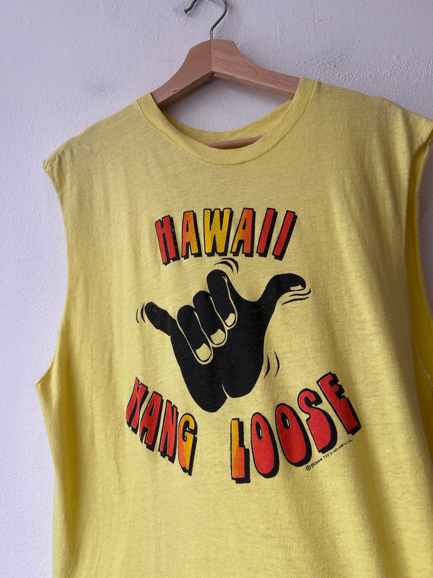 80's Hang Loose Hawaii Cutoff T-Shirt