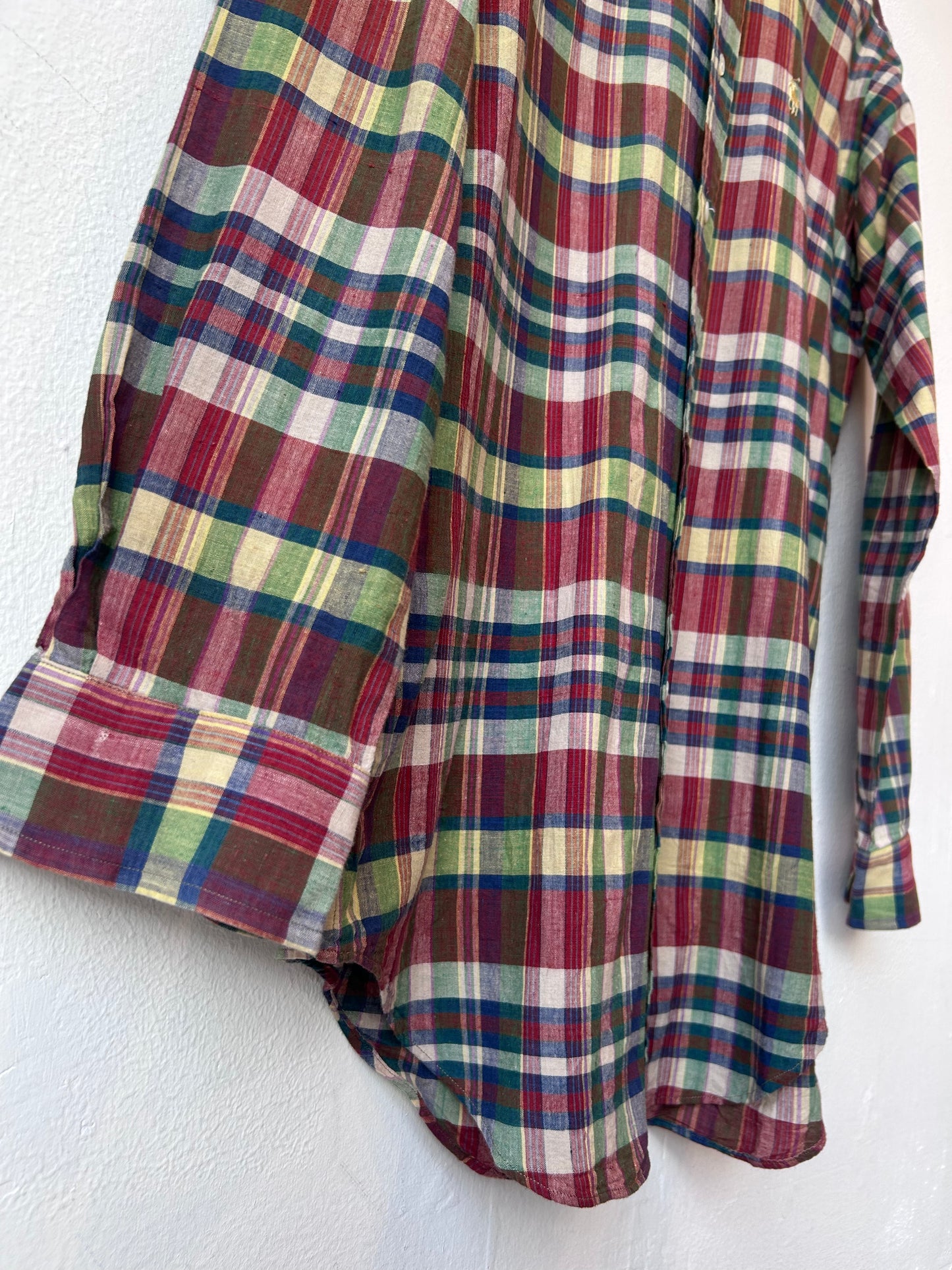 90's Ralph Lauren Madras India Shirt