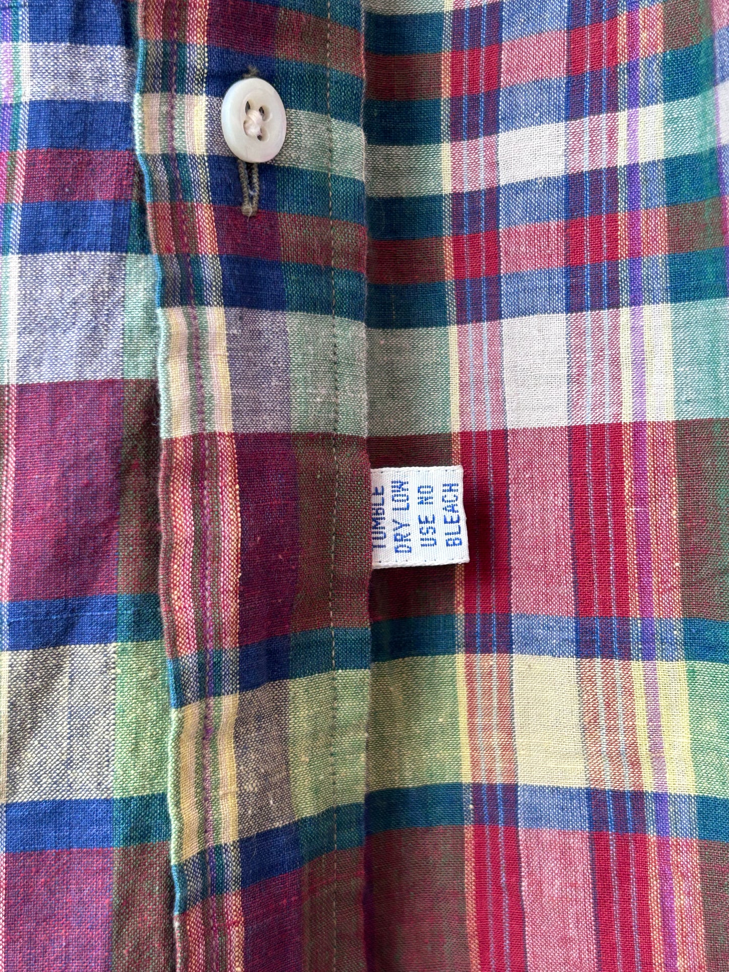 90's Ralph Lauren Madras India Shirt