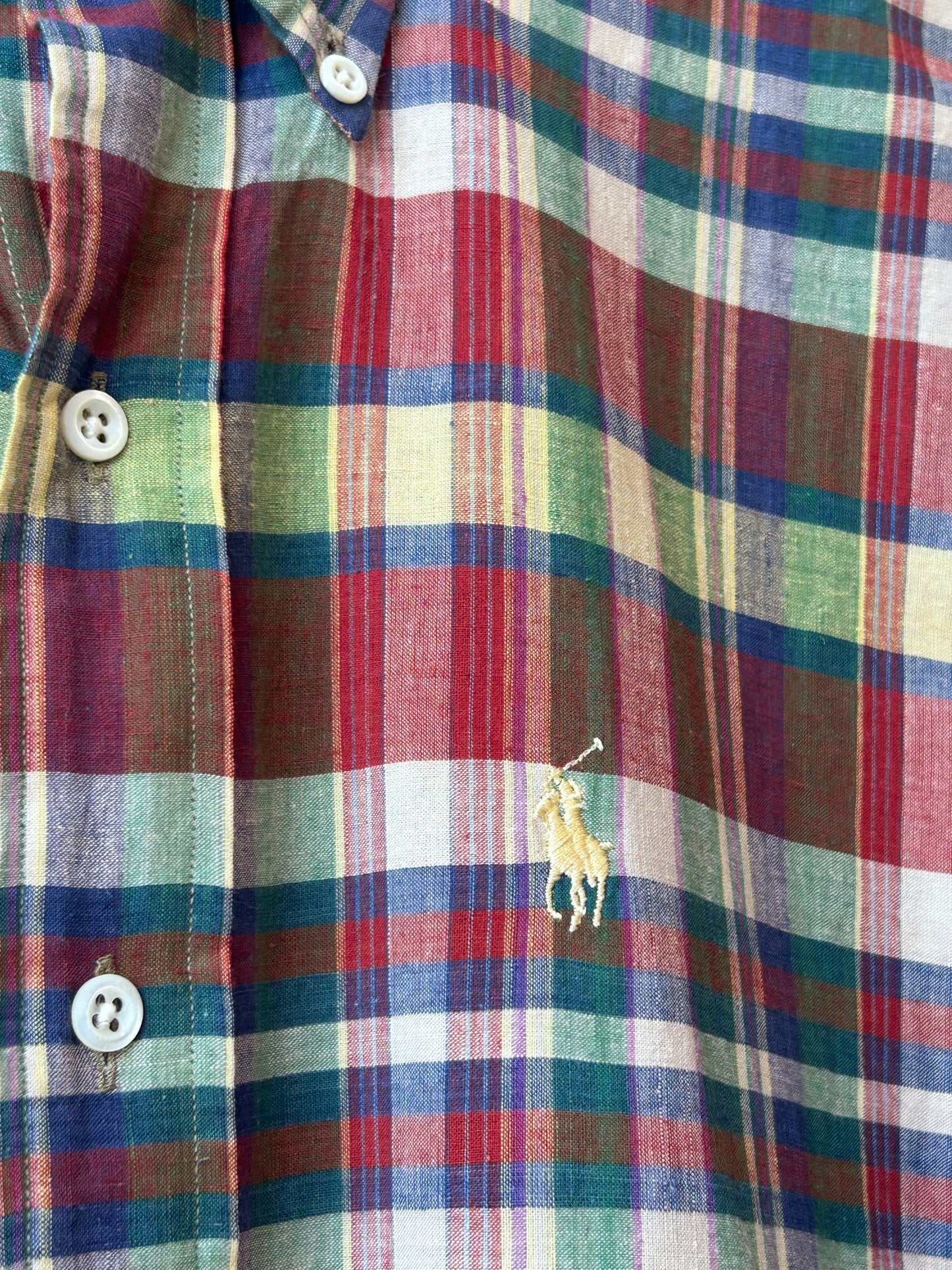 90's Ralph Lauren Madras India Shirt