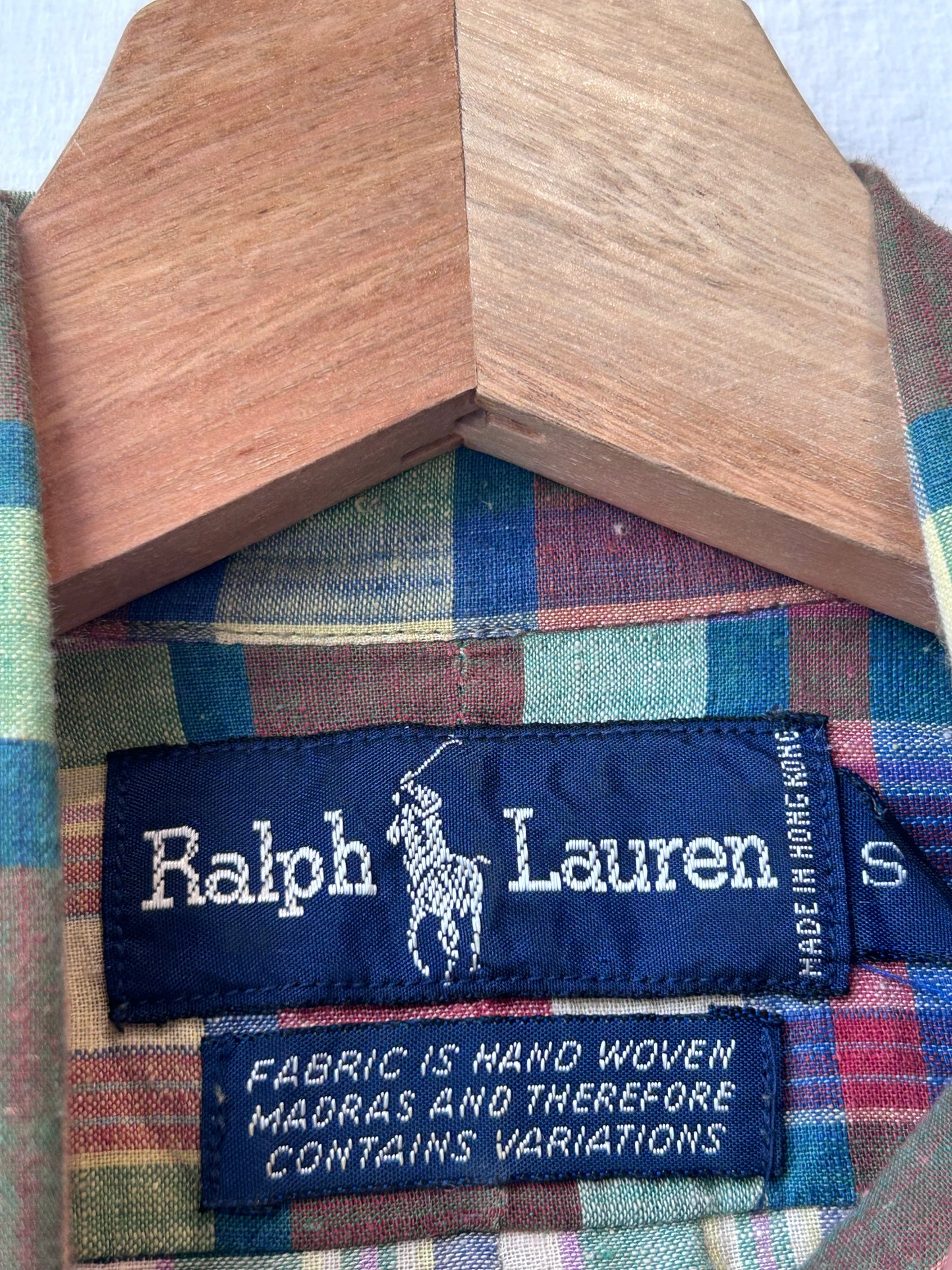 90's Ralph Lauren Madras India Shirt