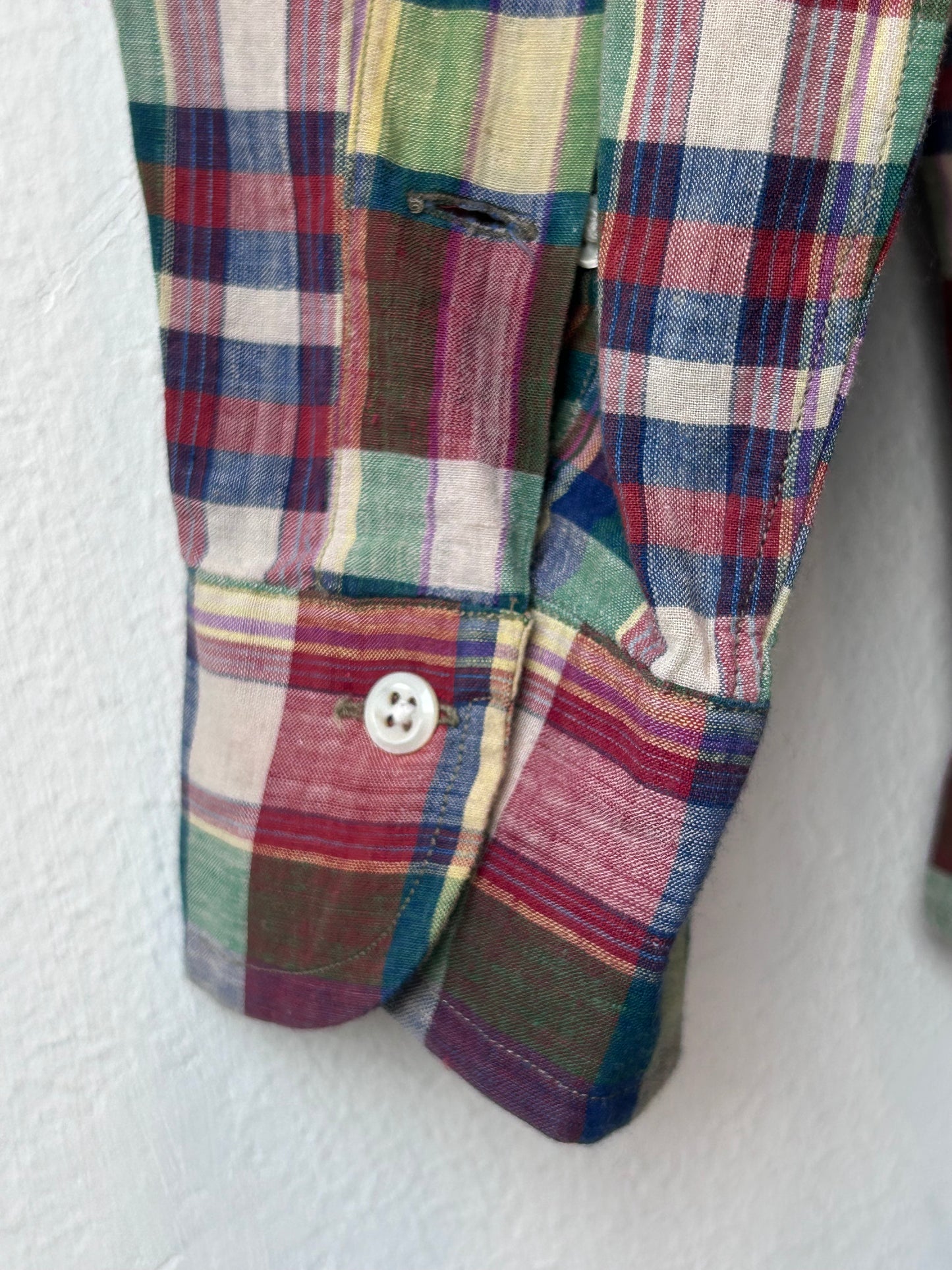 90's Ralph Lauren Madras India Shirt
