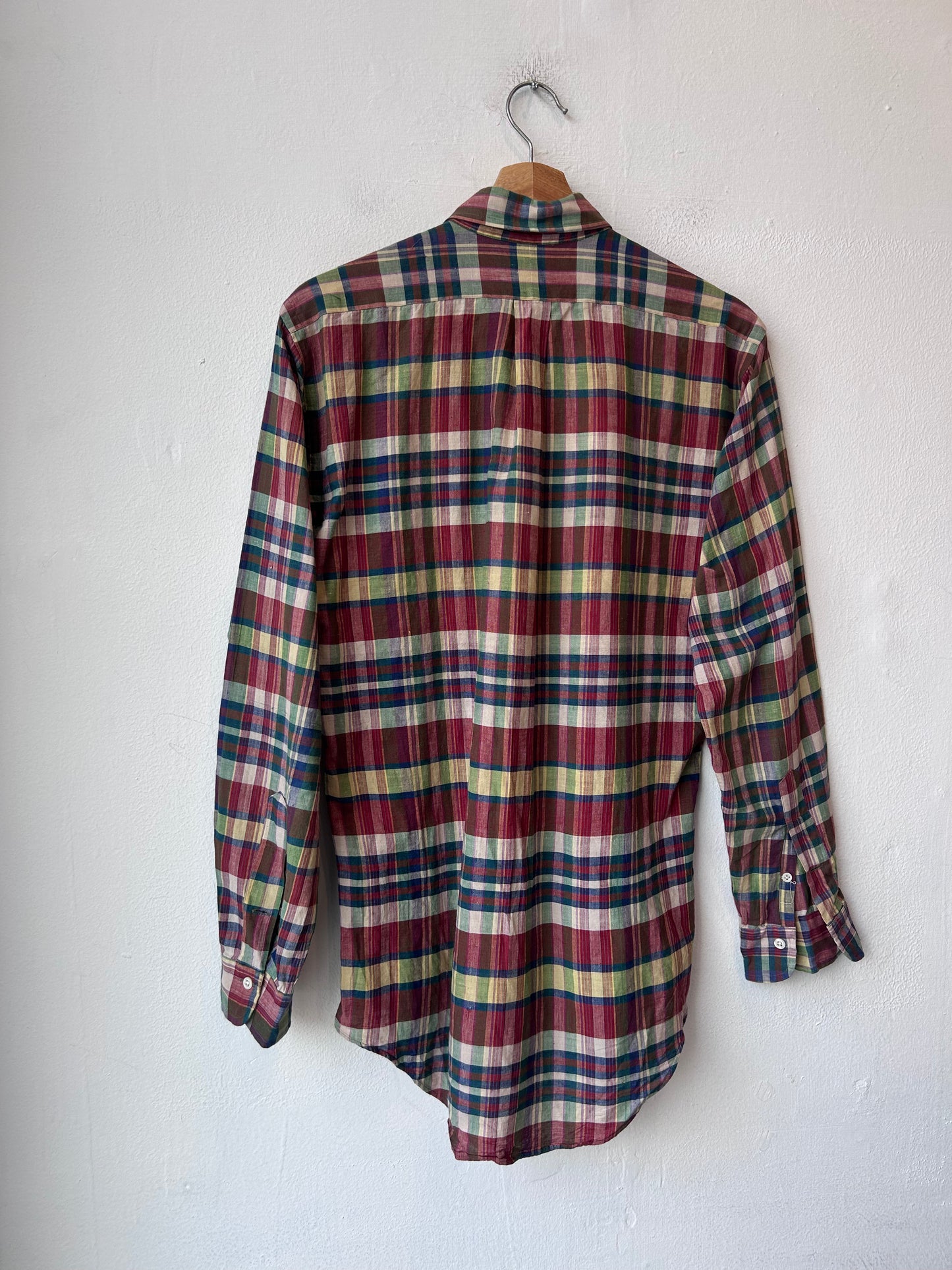 90's Ralph Lauren Madras India Shirt