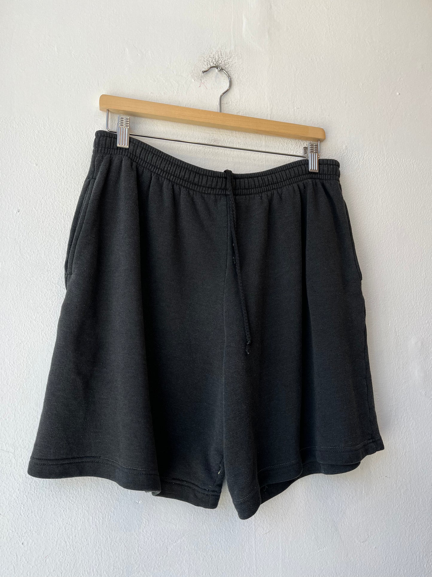 Y2K Black Cotton Shorts 28-32"