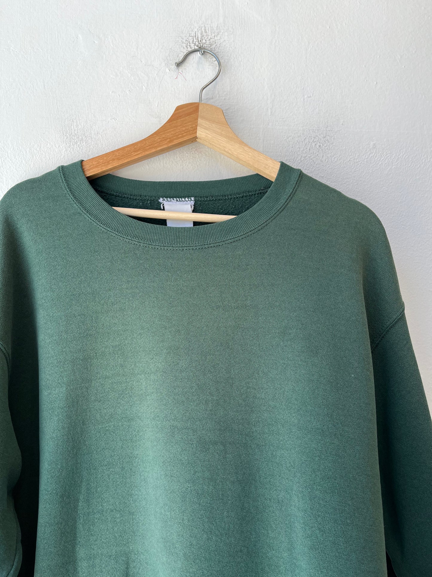 90's Blank Green Sweatshirt