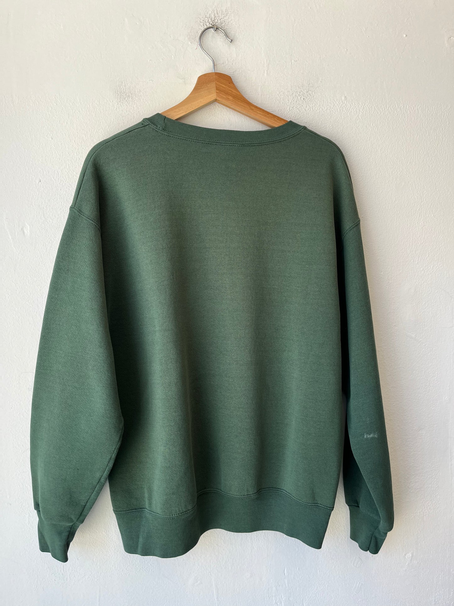 90's Blank Green Sweatshirt