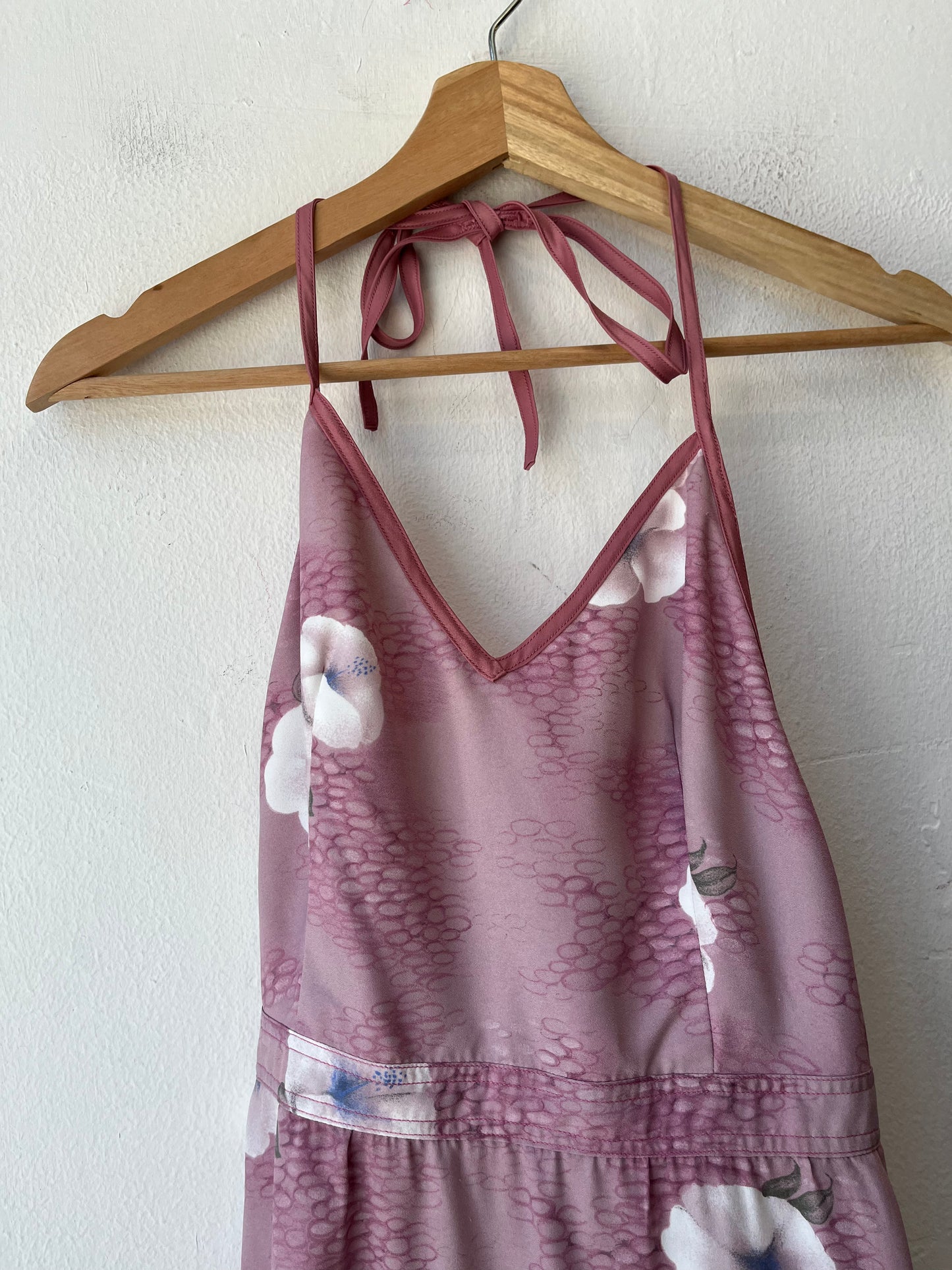 90's Fumi's Hawaiian Halter Dress