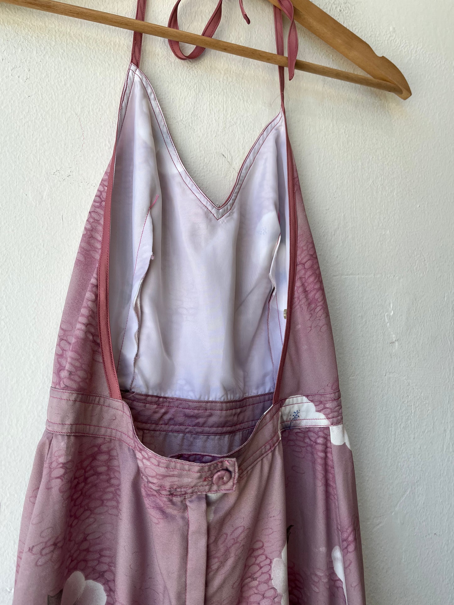 90's Fumi's Hawaiian Halter Dress