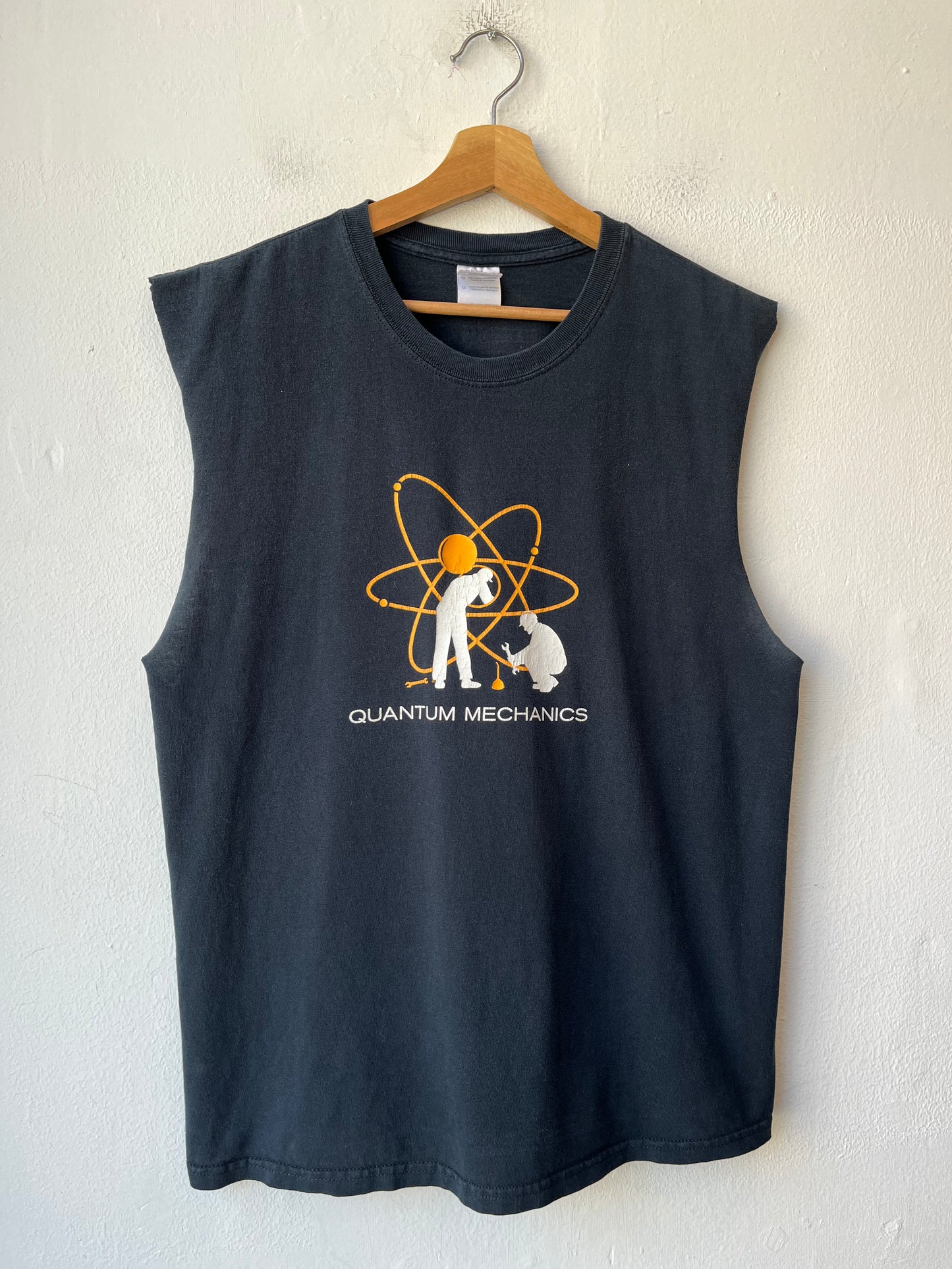 Y2K Quantum Mechanics Cut Off T-Shirt
