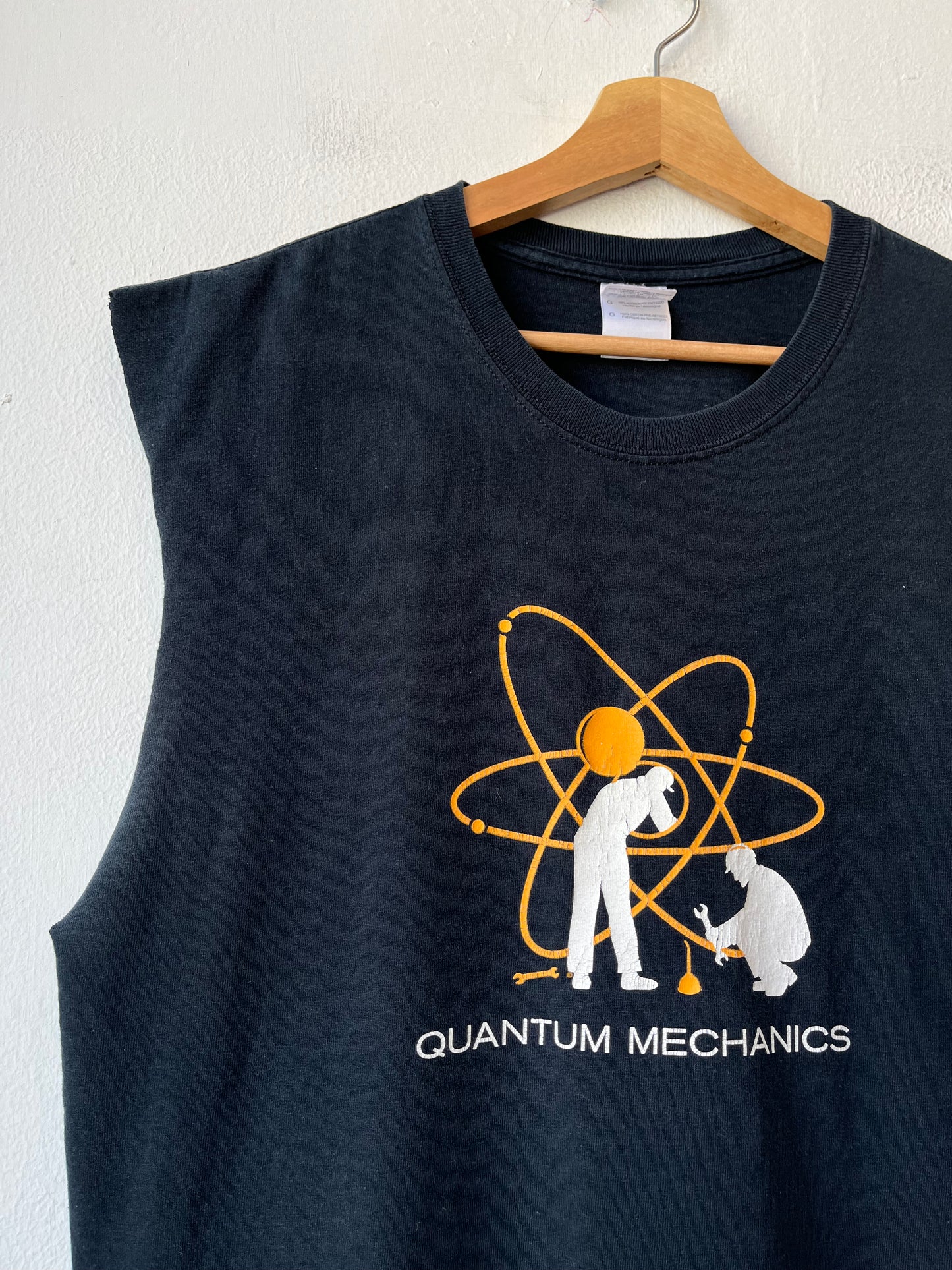 Y2K Quantum Mechanics Cut Off T-Shirt