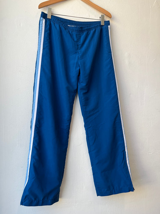 Y2K Blue Track Pants 29-35"