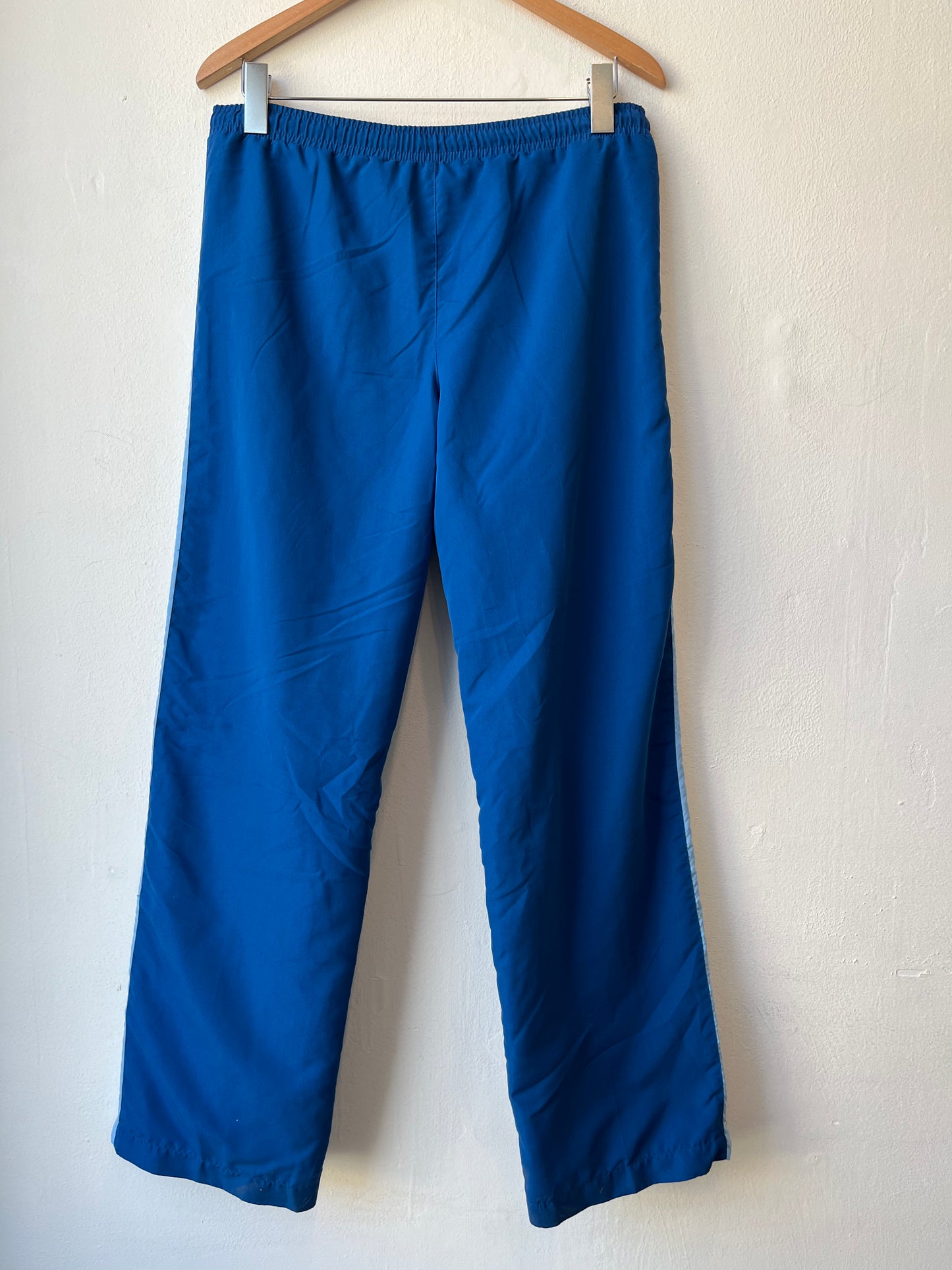 Y2K Blue Track Pants 29-35"