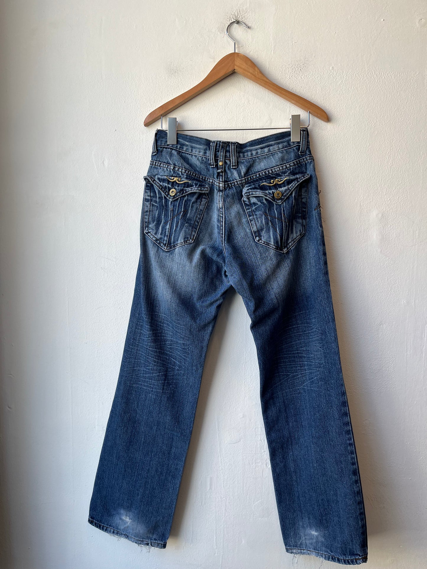 Y2K Beneli Straight Leg Jeans 30"
