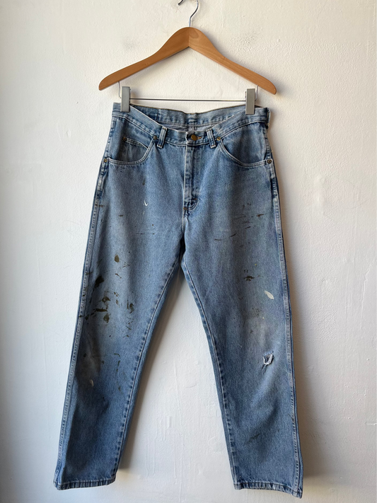 90's Wrangler Painted Jeans 32"