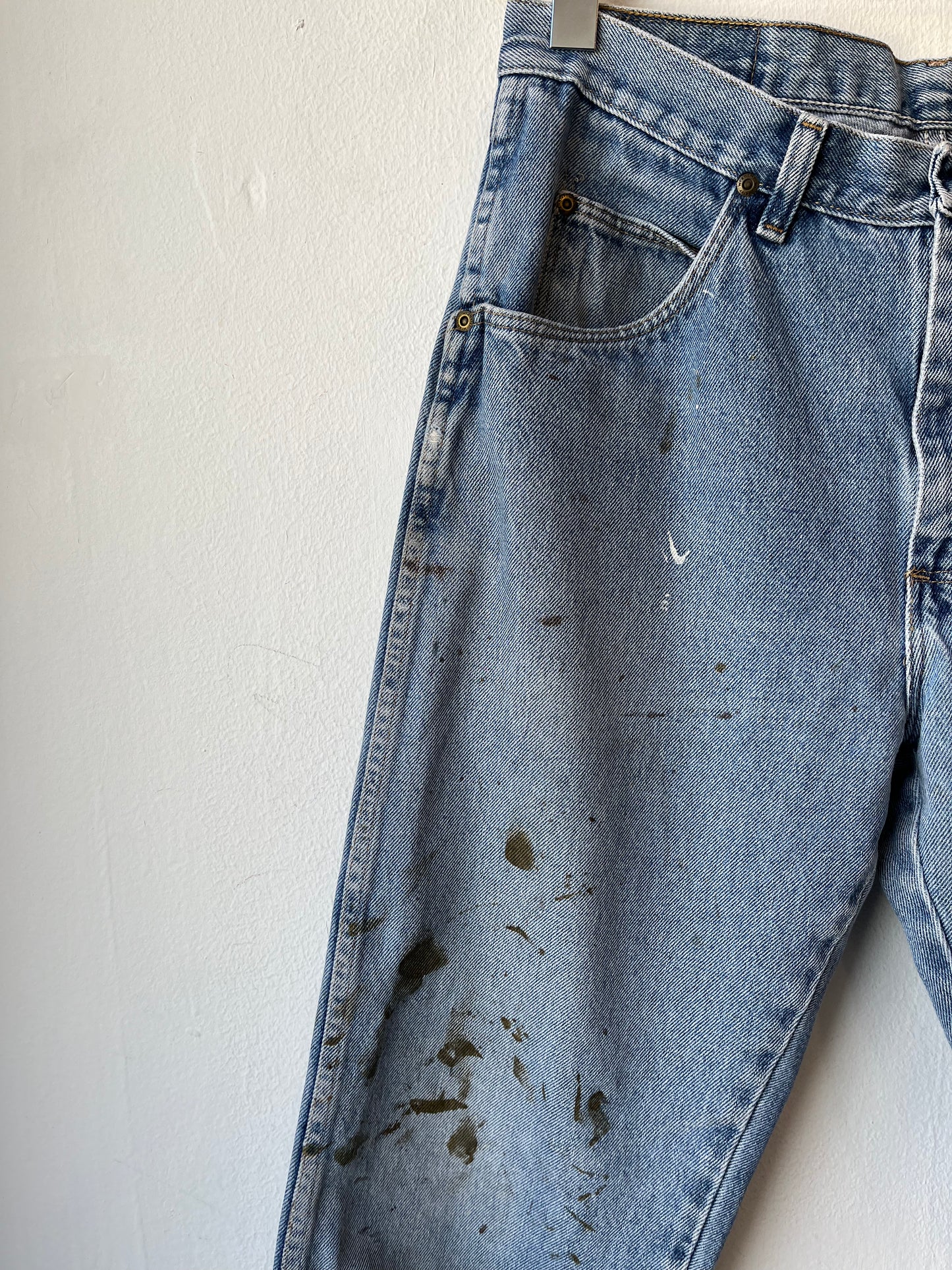 90's Wrangler Painted Jeans 32"