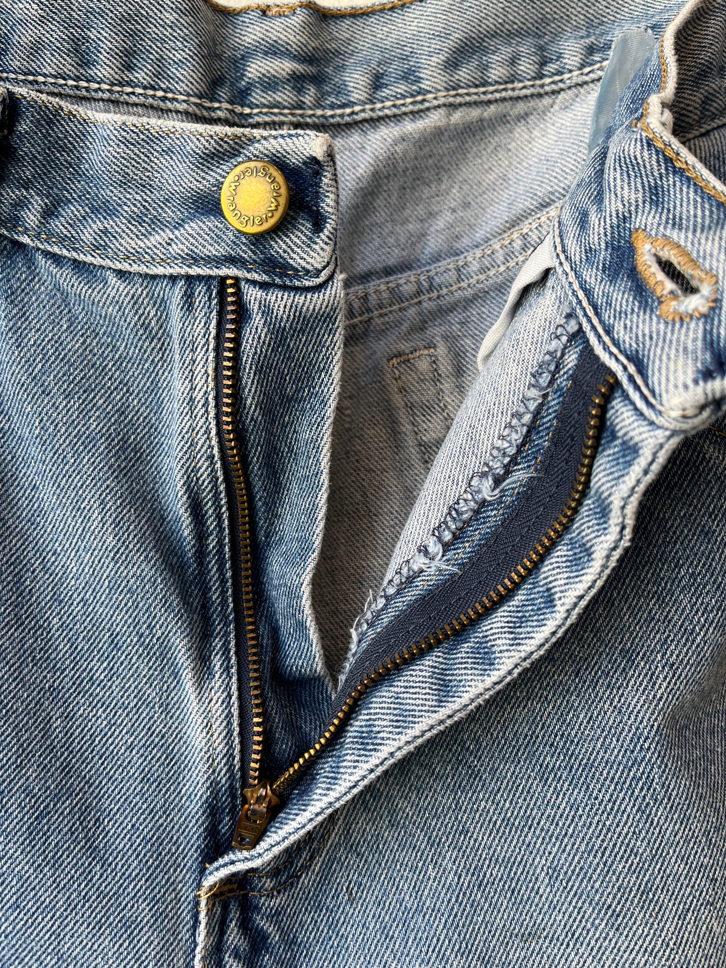 90's Wrangler Painted Jeans 32"